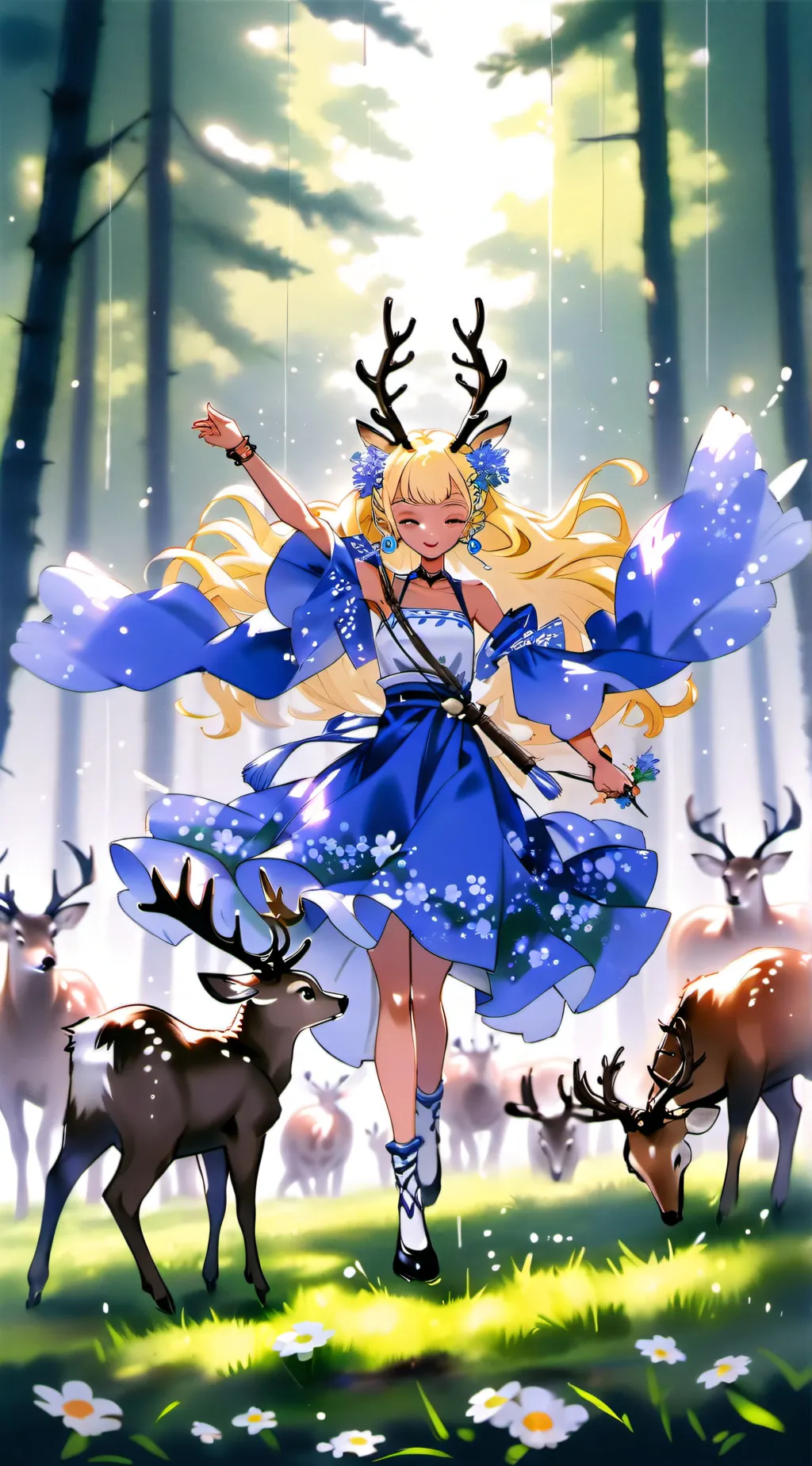 ai character: Gwen background