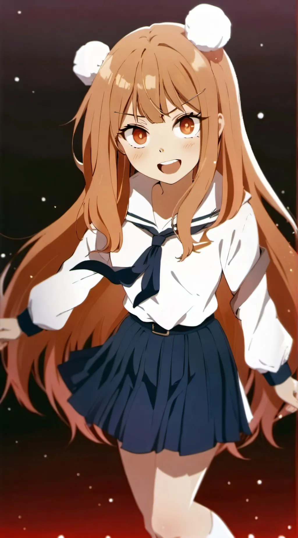 ai character: Classclown Girl background