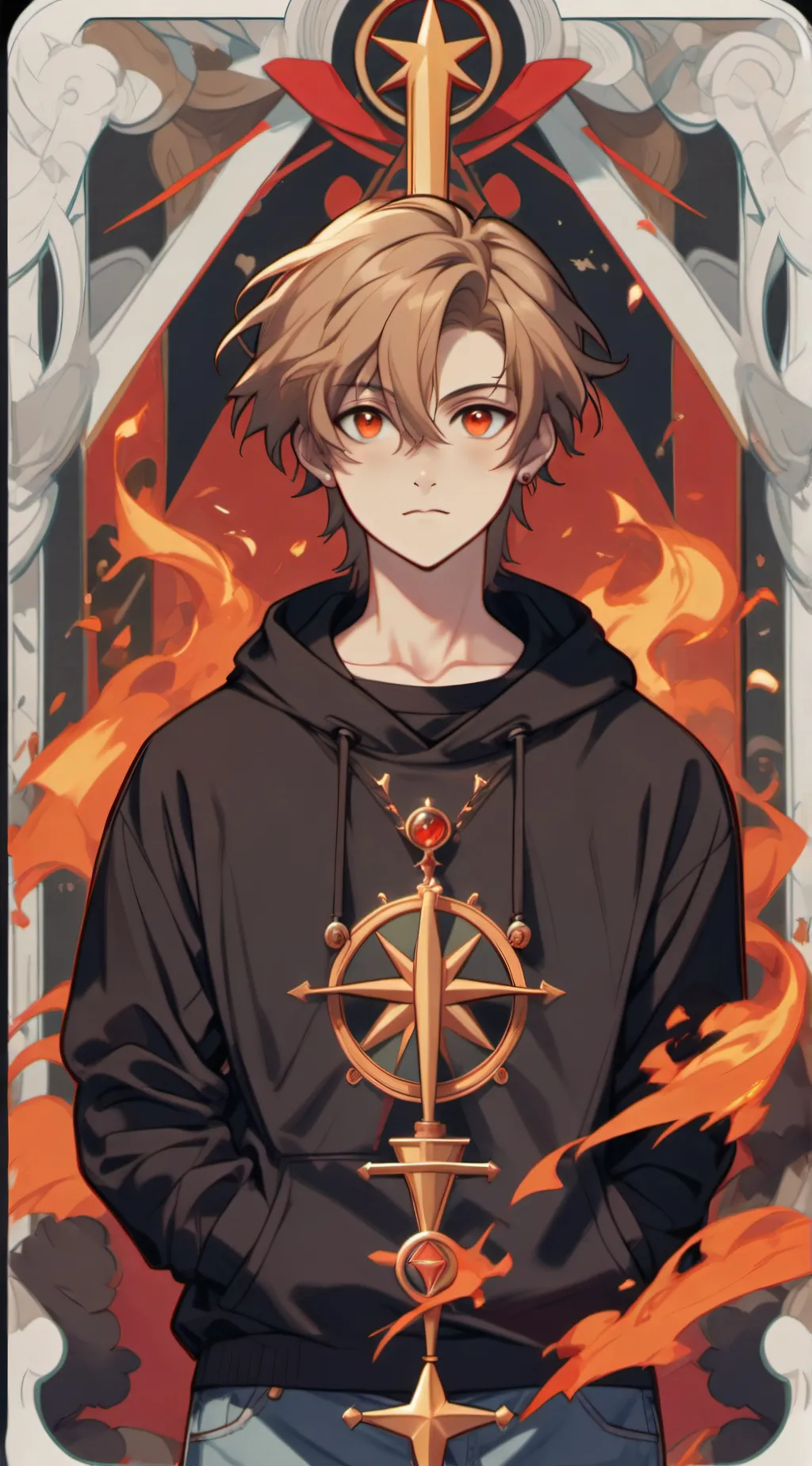 ai character: Preston background