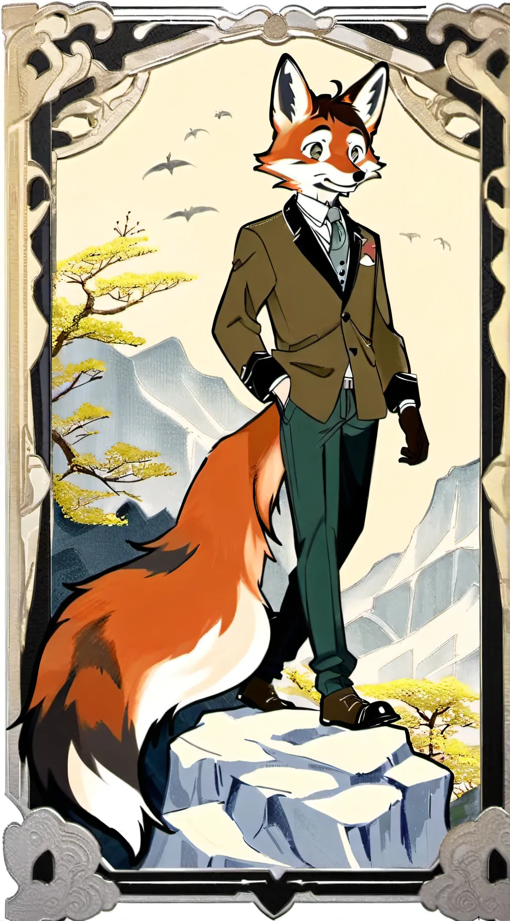 ai character: emmett background