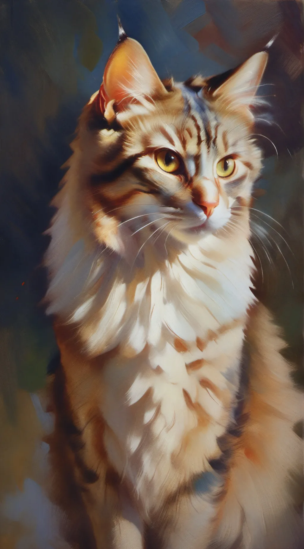 ai character: ST but you a cat background