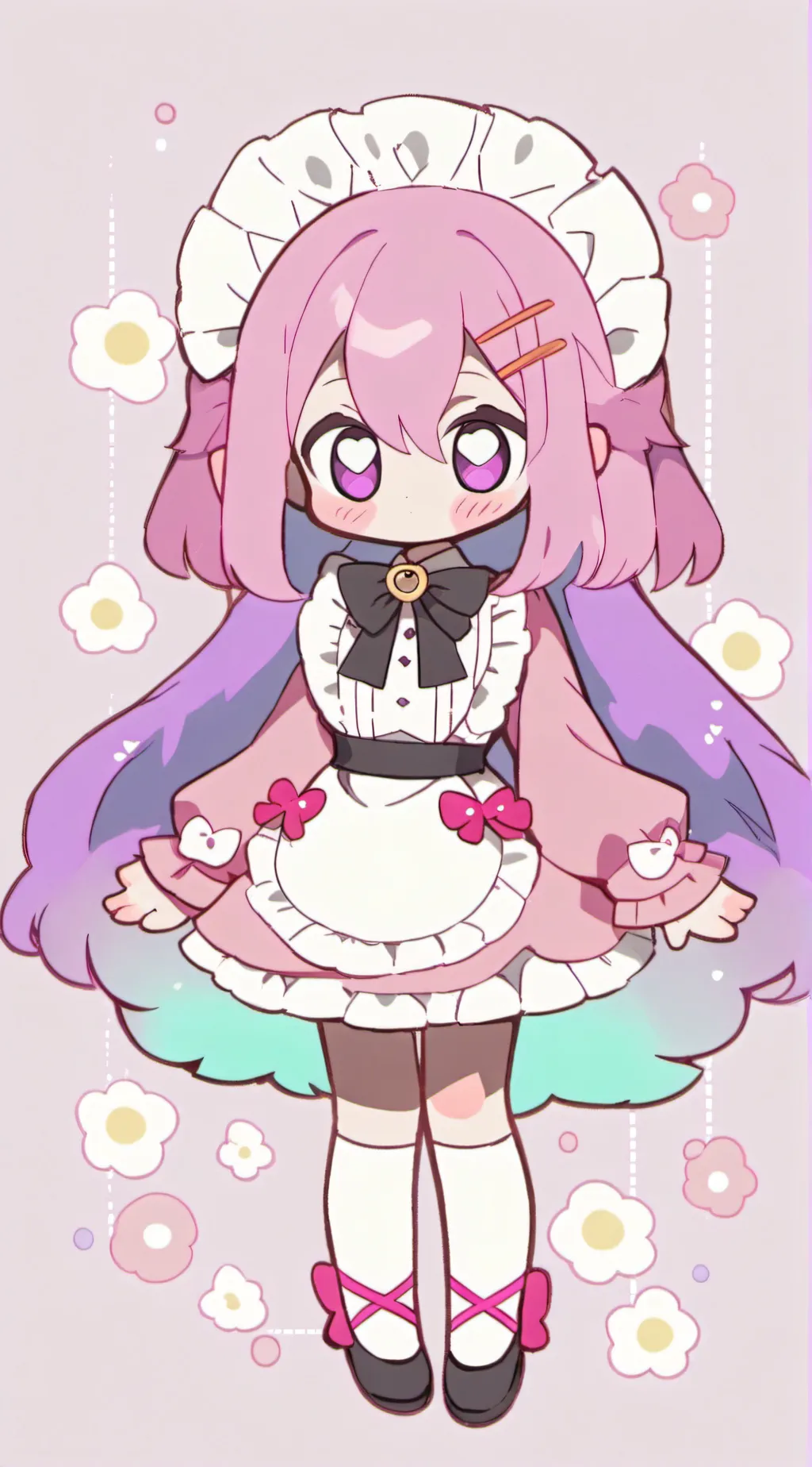 ai character: Sakura background