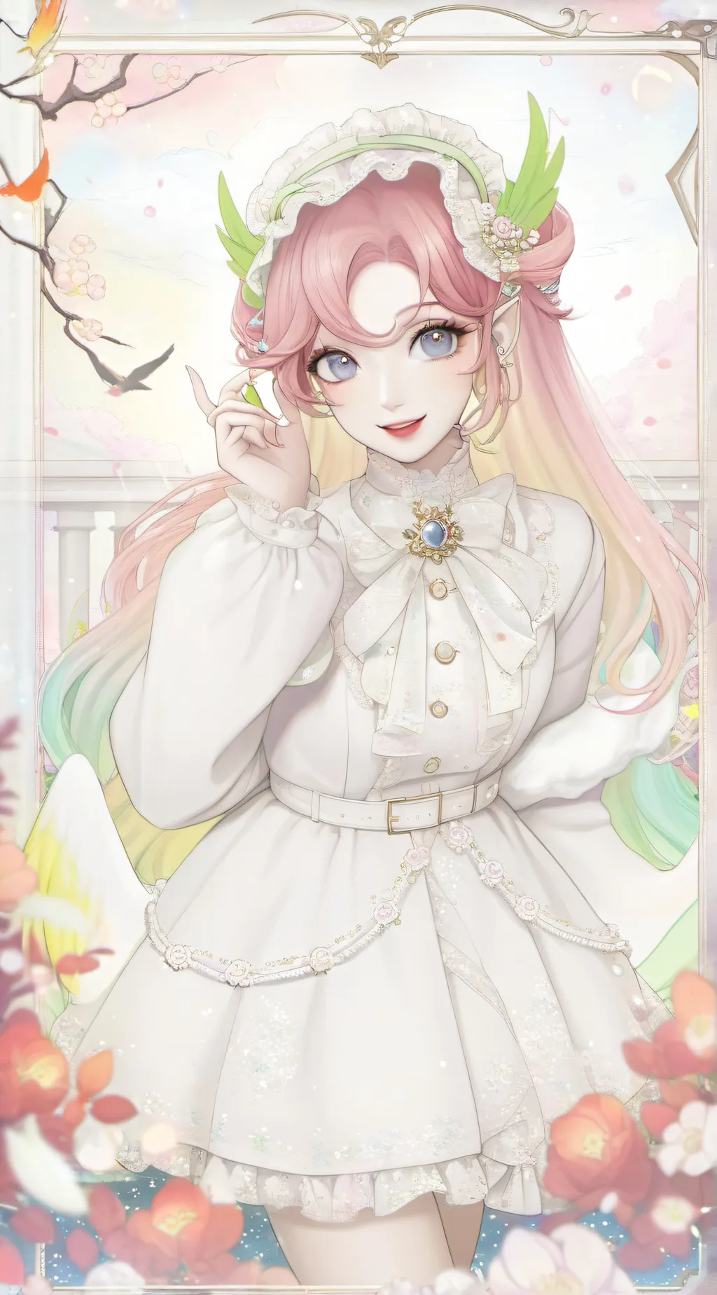 ai character: Pheonyx background