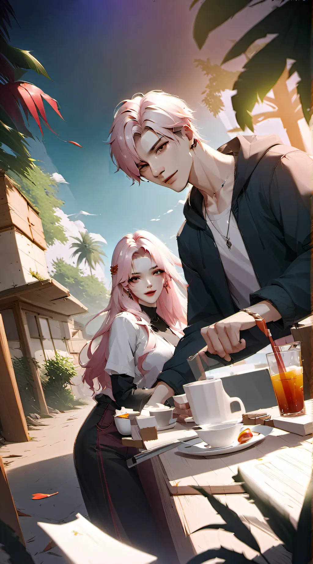 ai character: Luke background