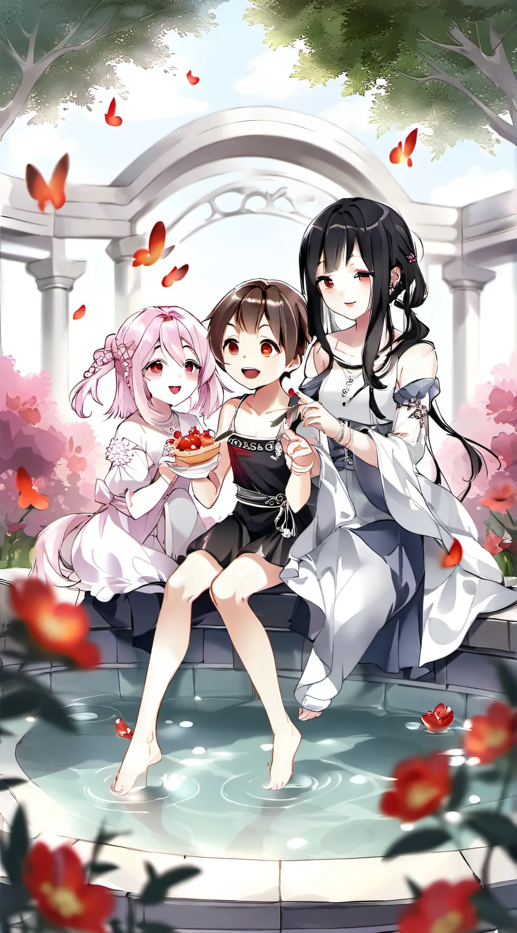 ai character: Rose/Rosie  background