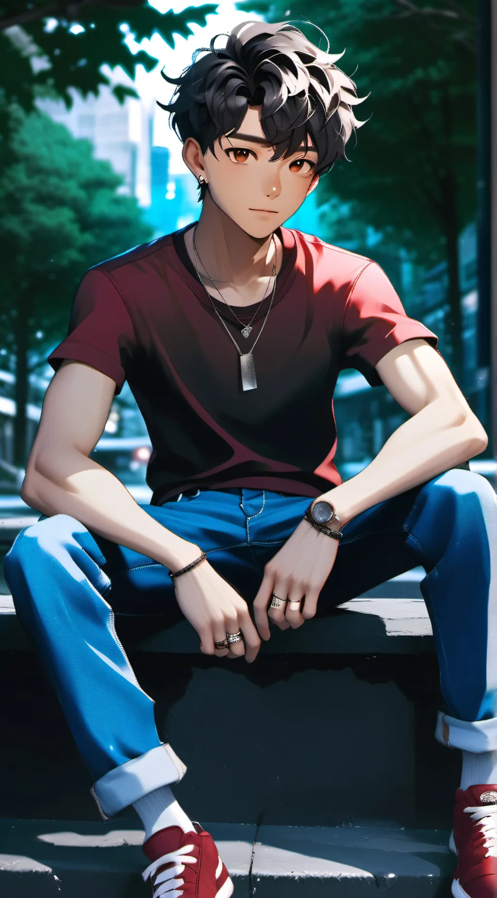 ai character: Guilherme  background