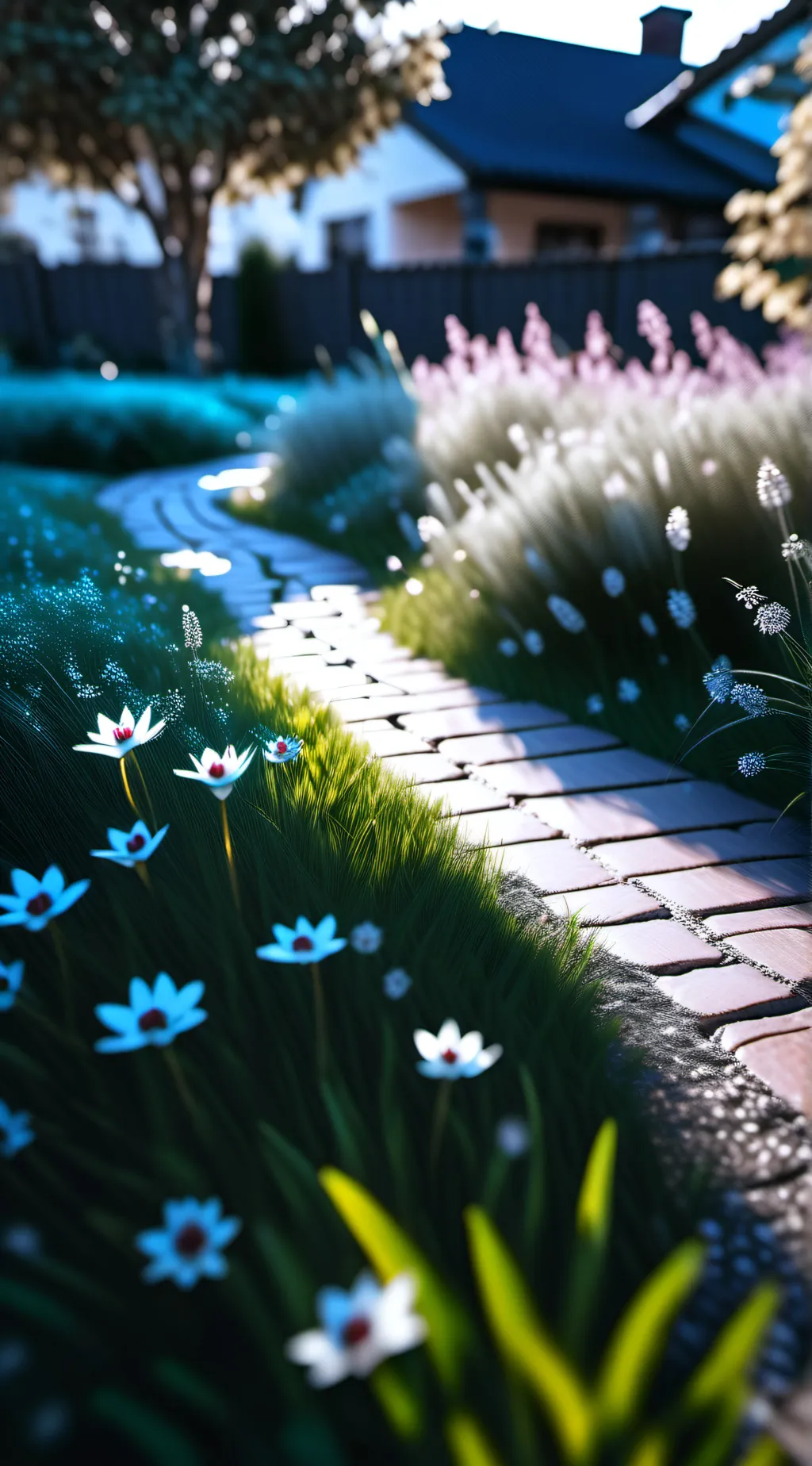 ai character: GO TOUCH GRASS background