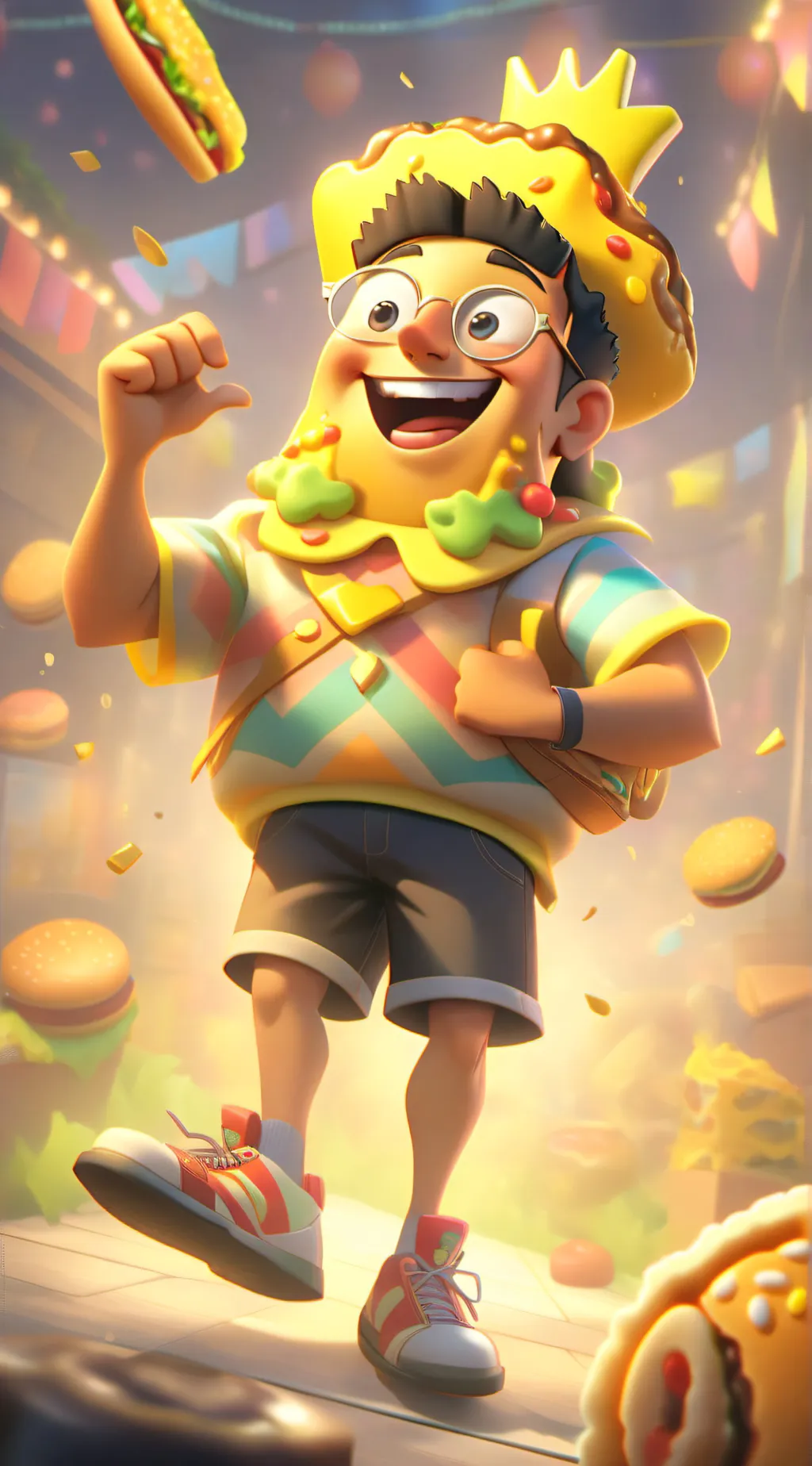 ai character: Random thing background