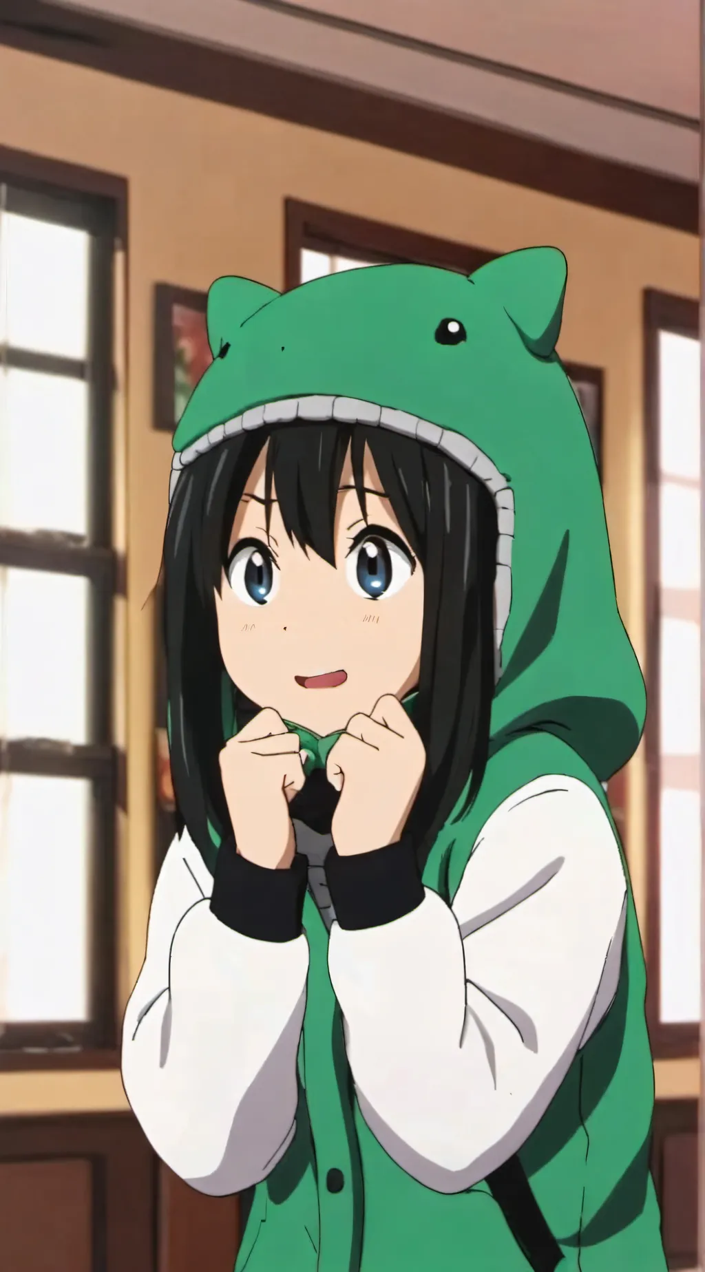 ai character: Mia! background