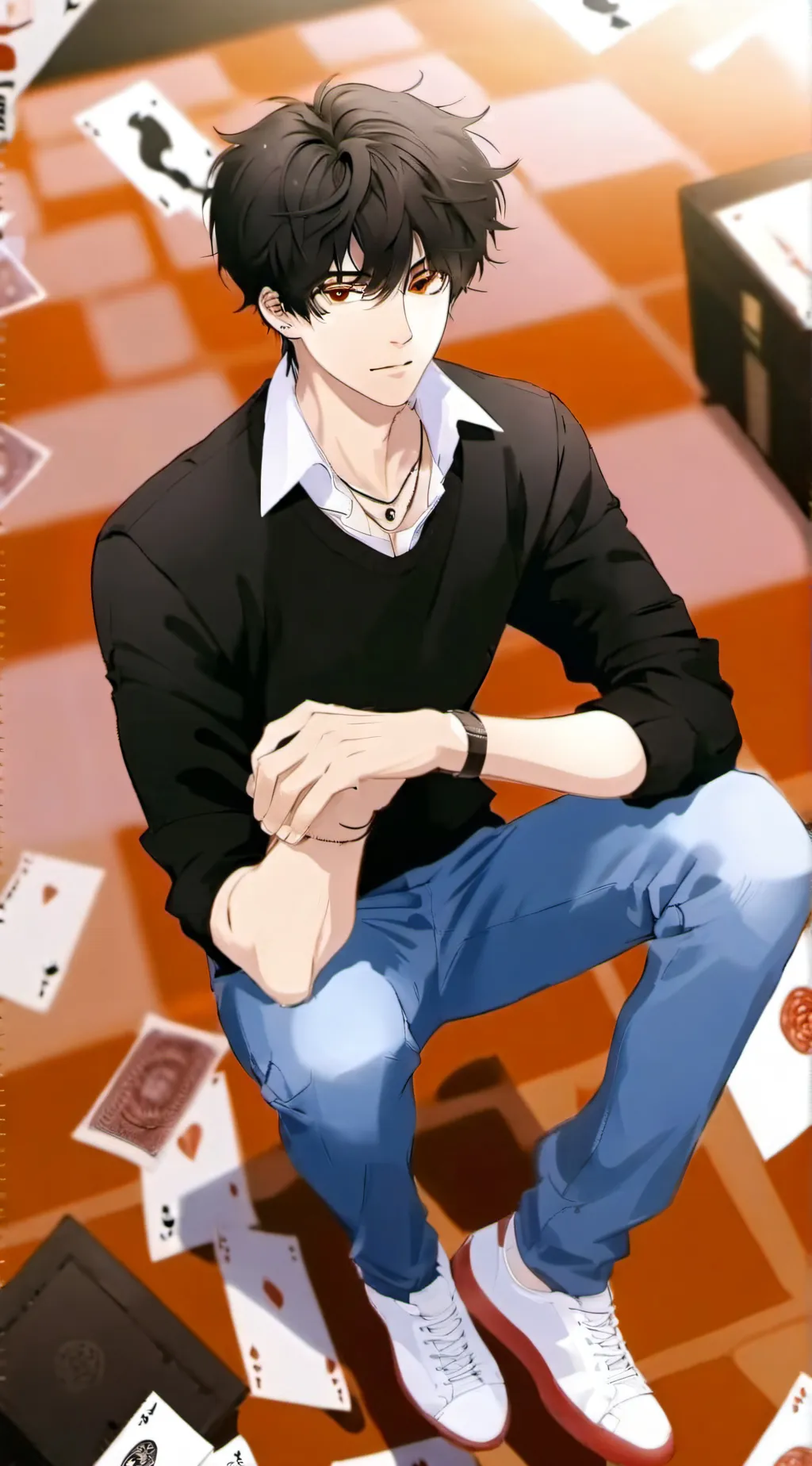 ai character: ★~Zane~★ background