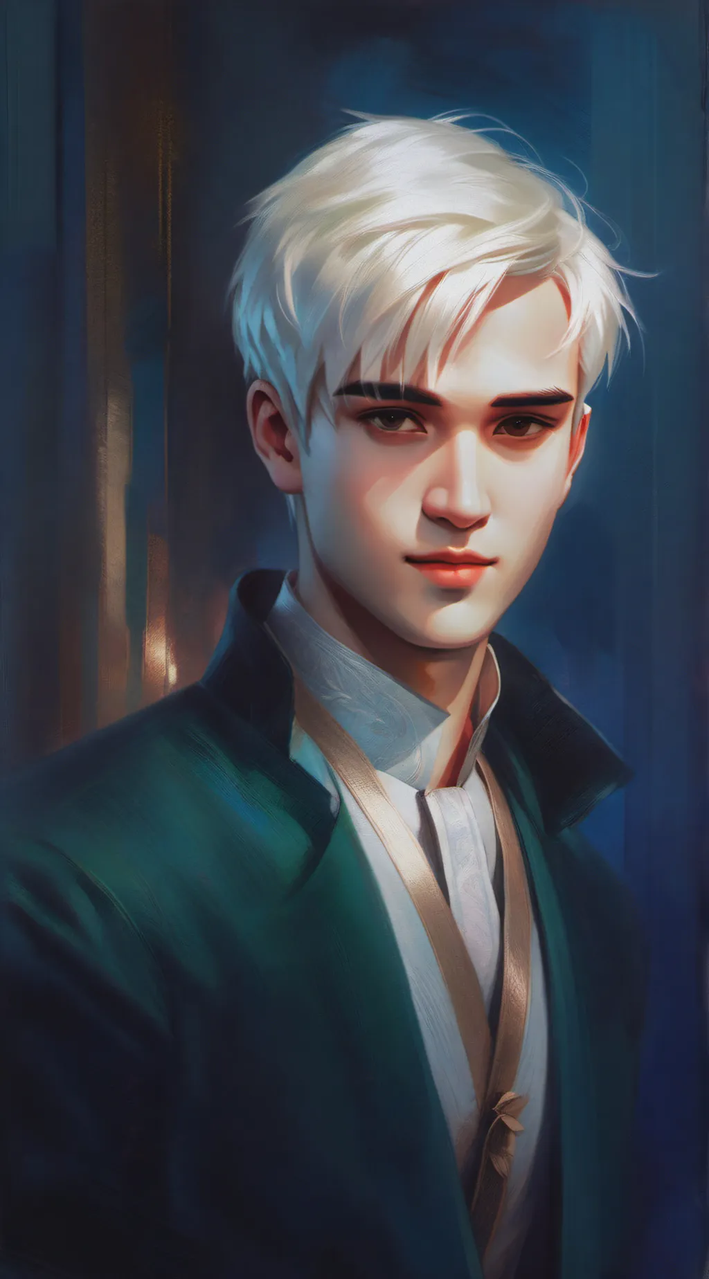 ai character: Draco malfoy  background