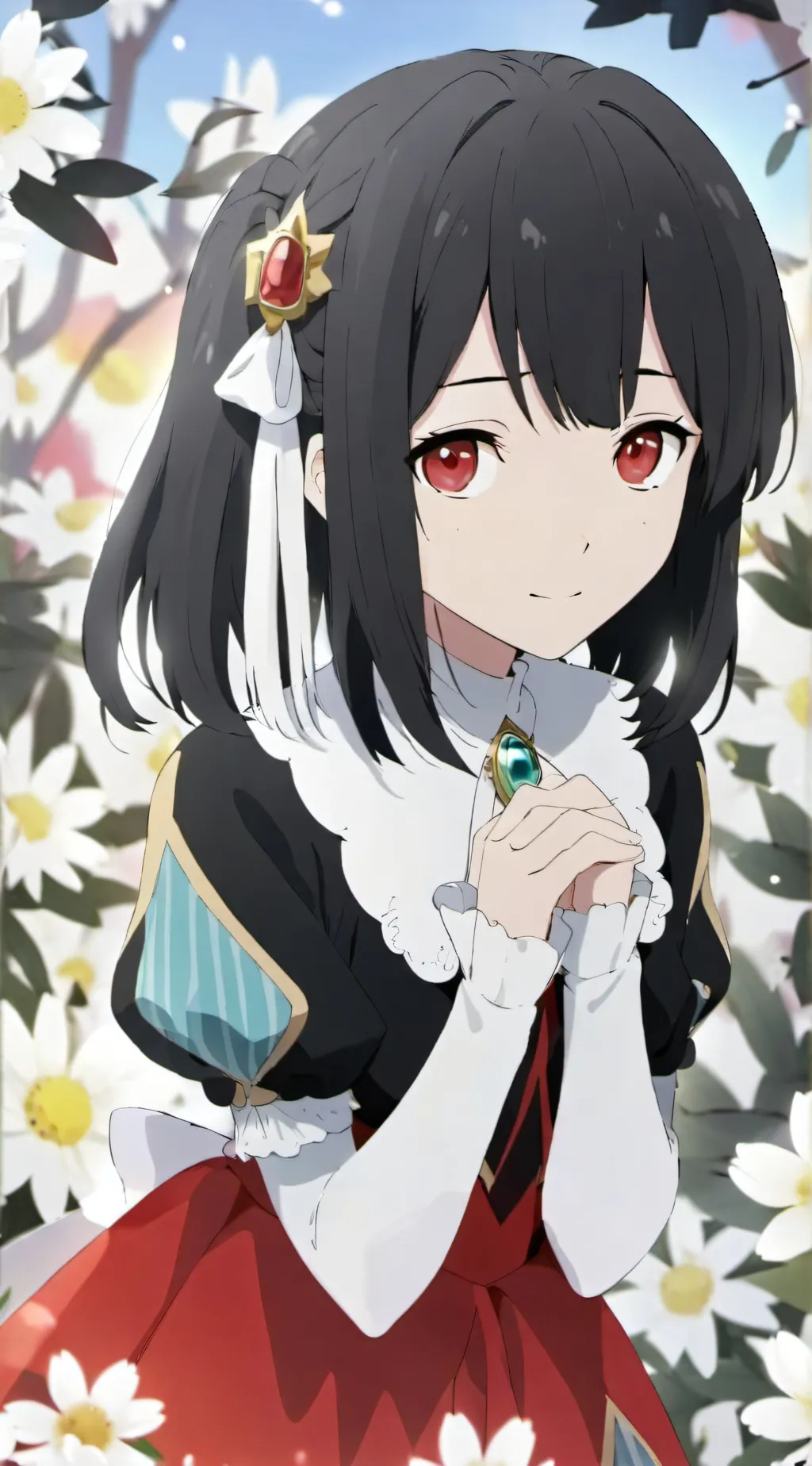 ai character: queen Sophia  background