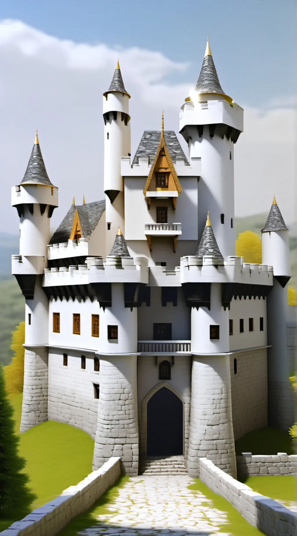 ai character: Hogwarts background