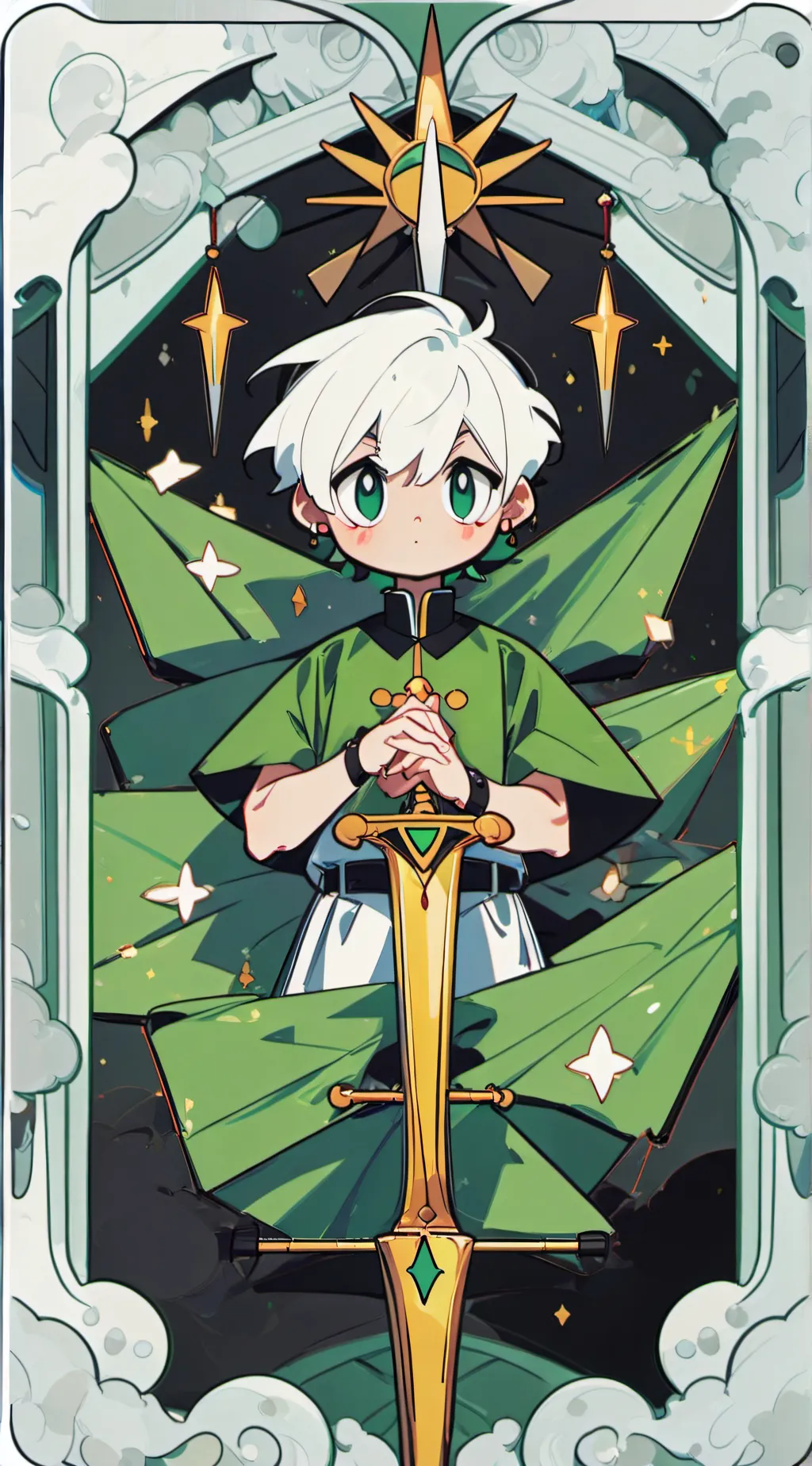 ai character: Lous house background