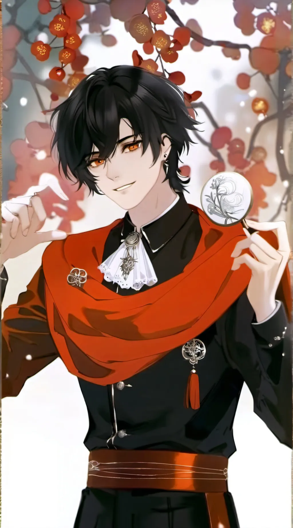 ai character: Hiraka  background