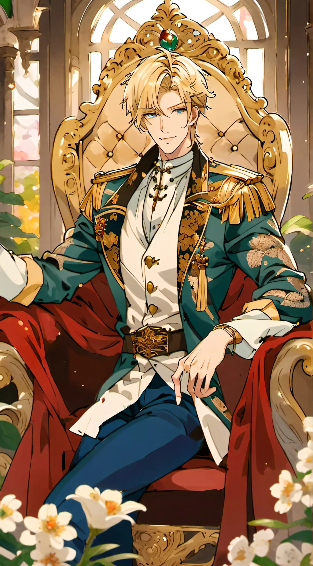 ai character: Leo background