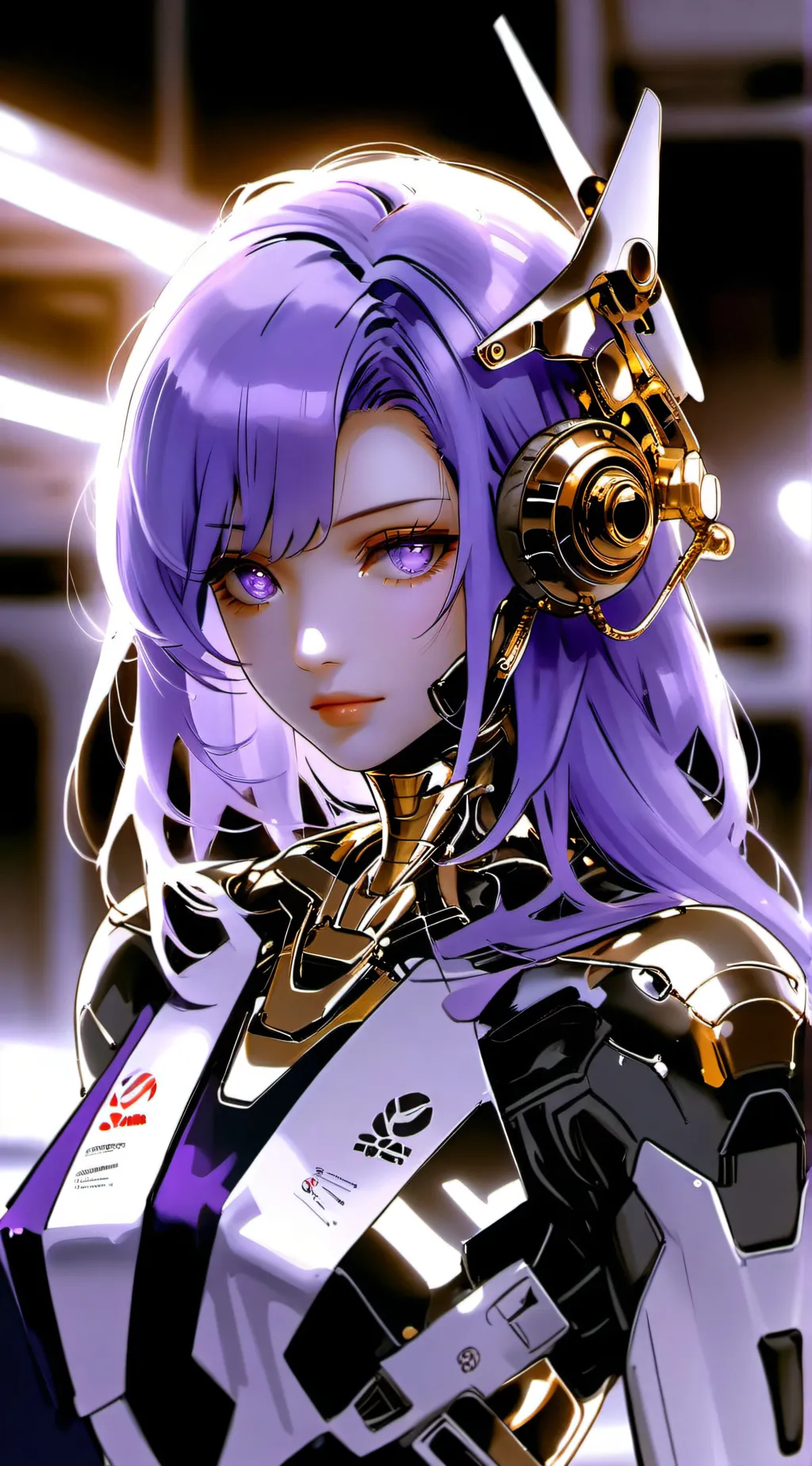 ai character: Aurora background