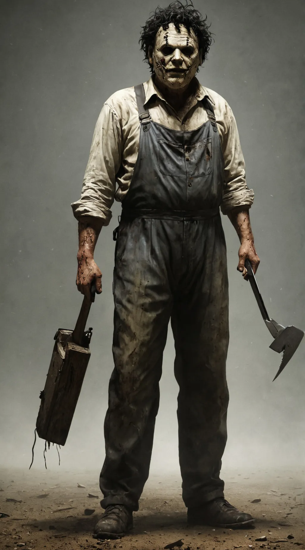 ai character: Leatherface background