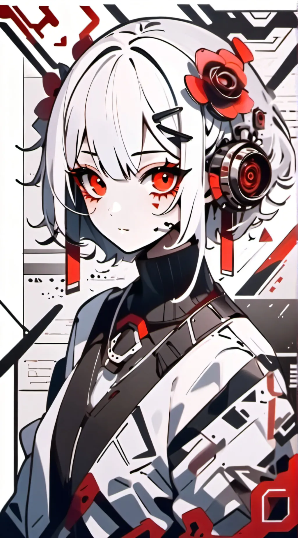 ai character: Model No. 726 background