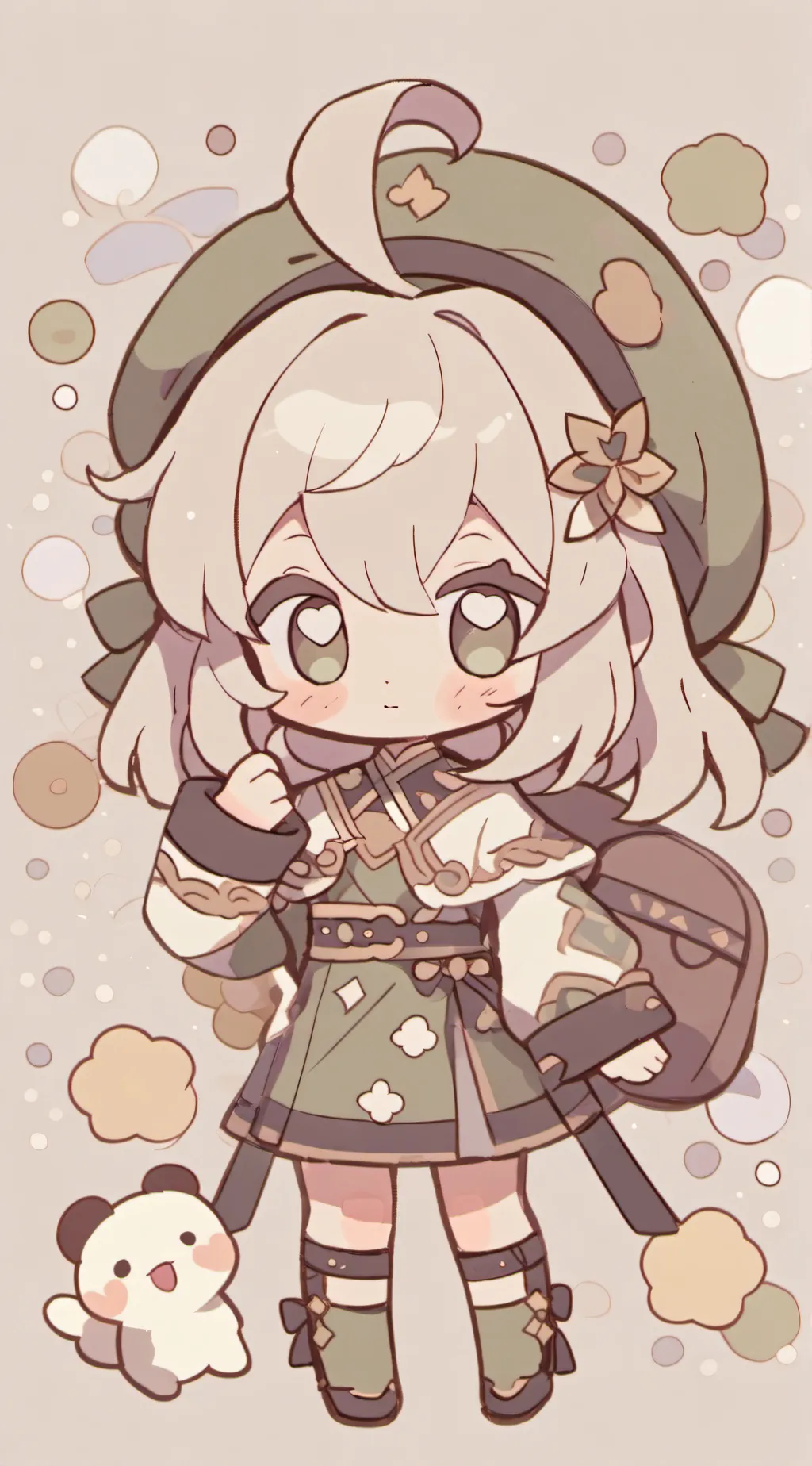 ai character: Do the trend  background