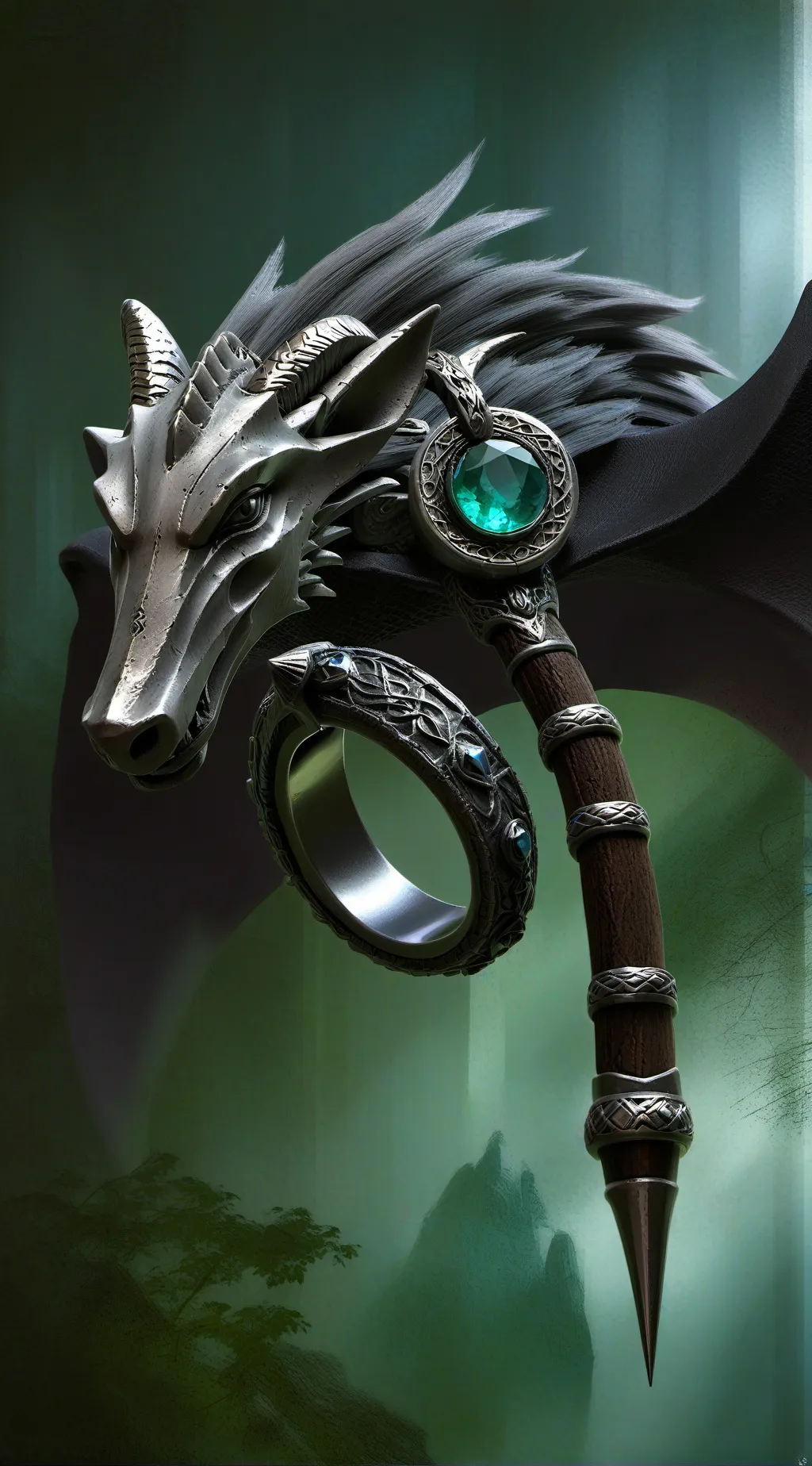 ai character: Dragon background