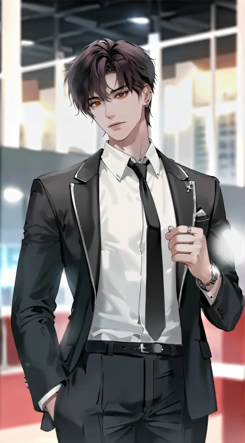 ai character: Aaron background