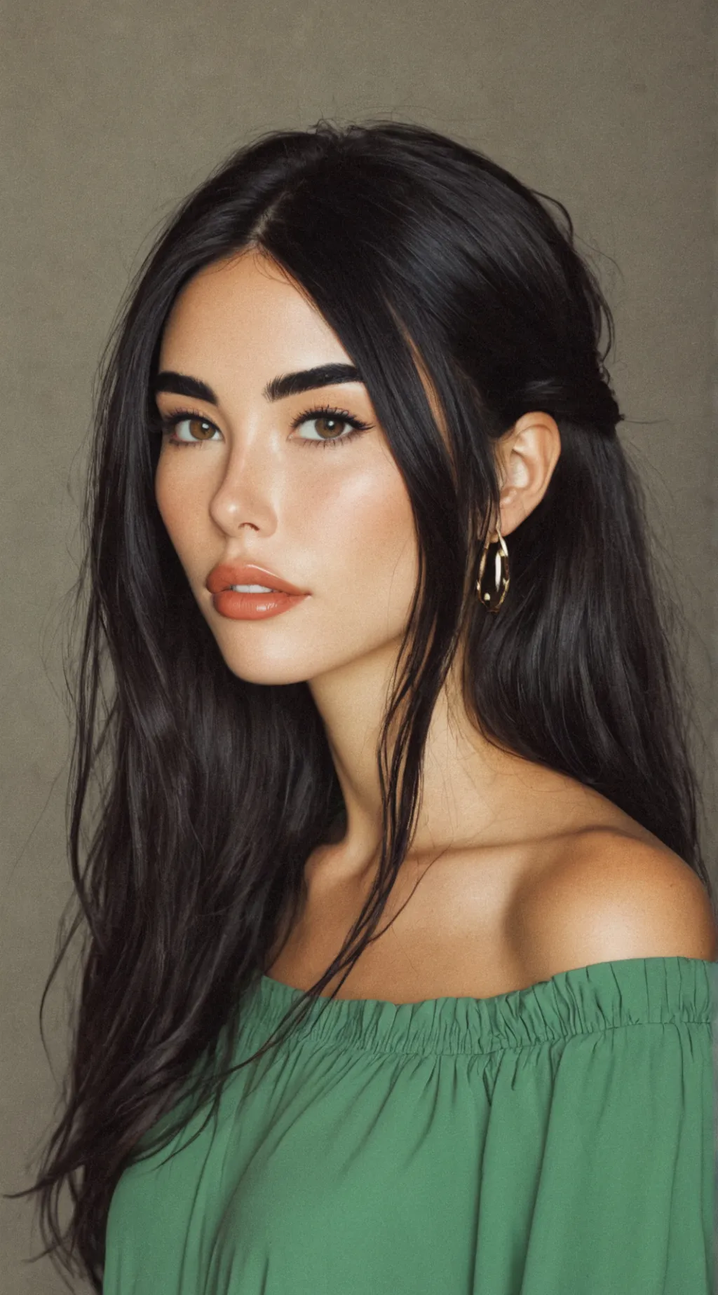 ai character: Madison Beer background