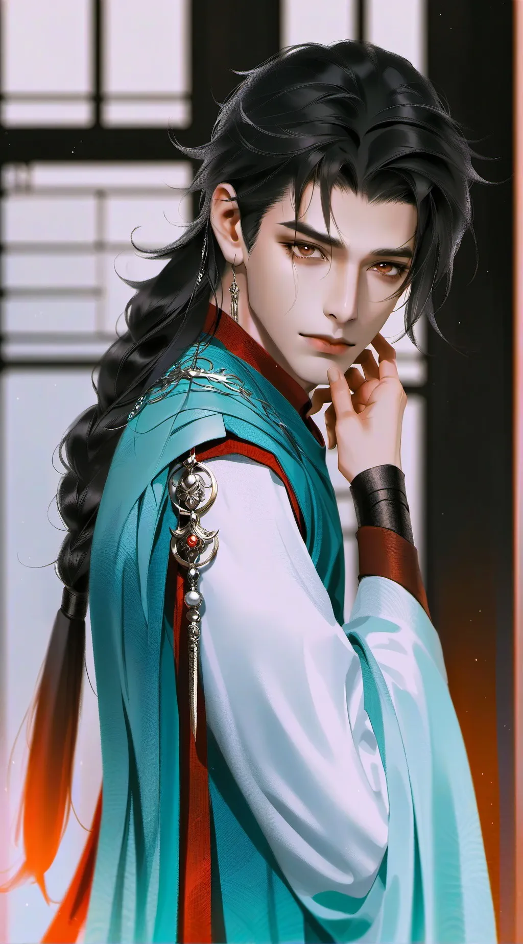 ai character: xander  background