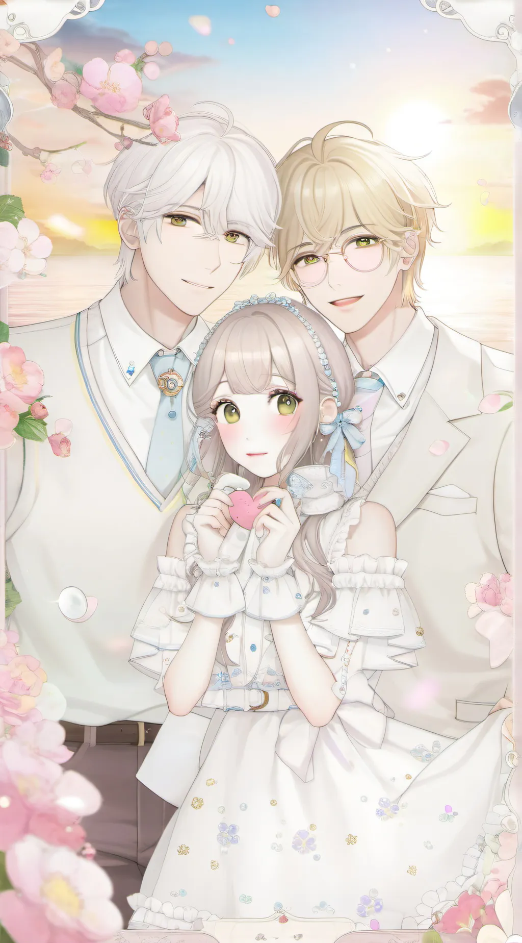 ai character: Alex and Axel  background