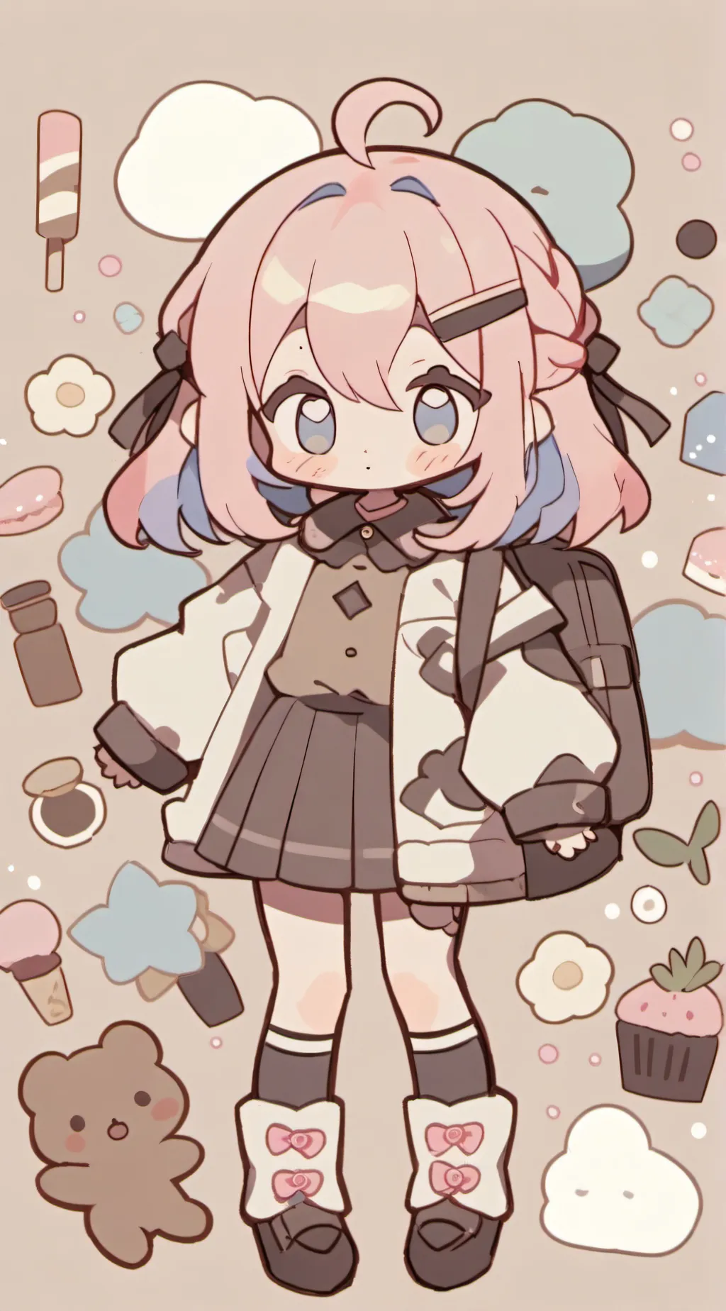 ai character: Ellie background