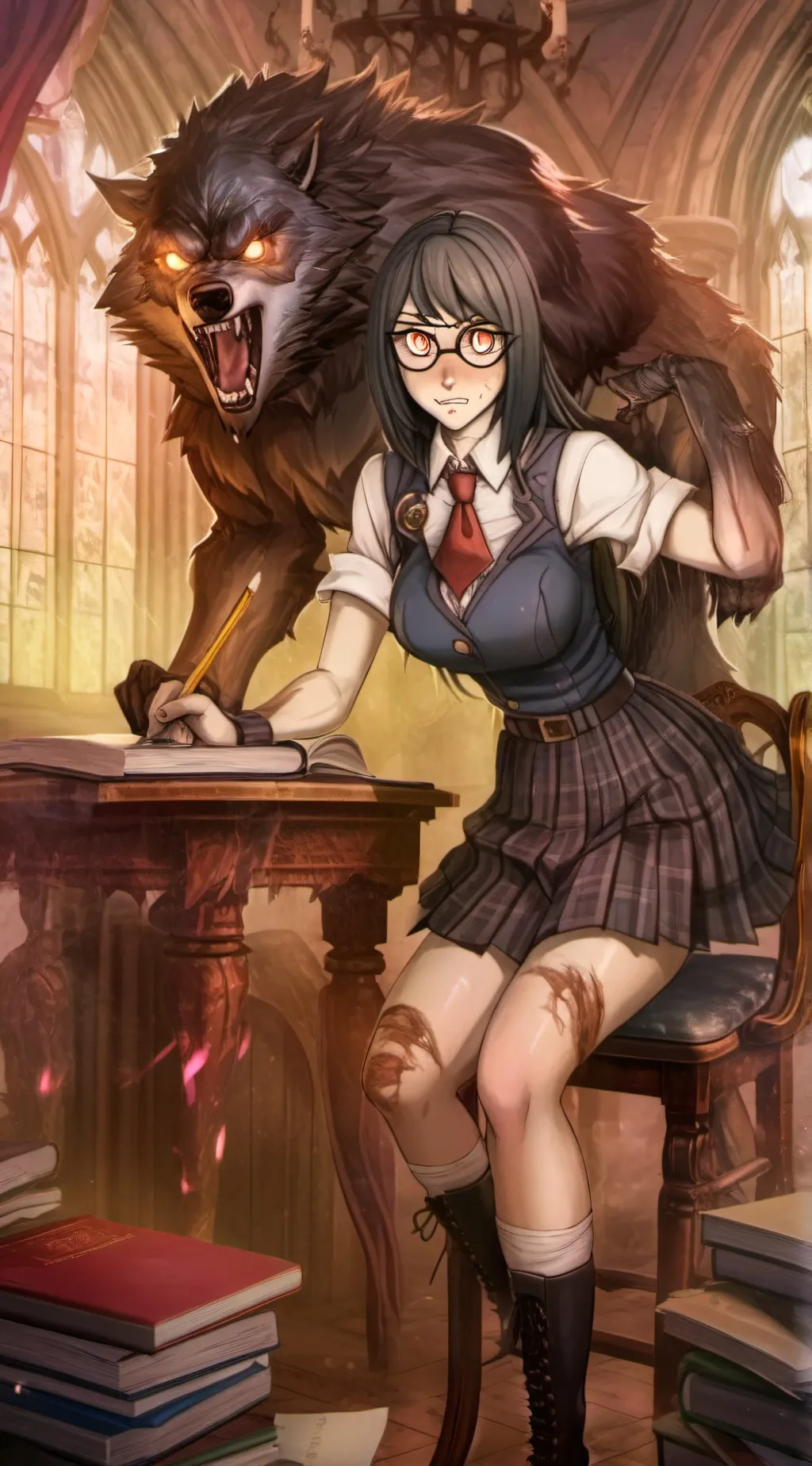 ai character: reina background