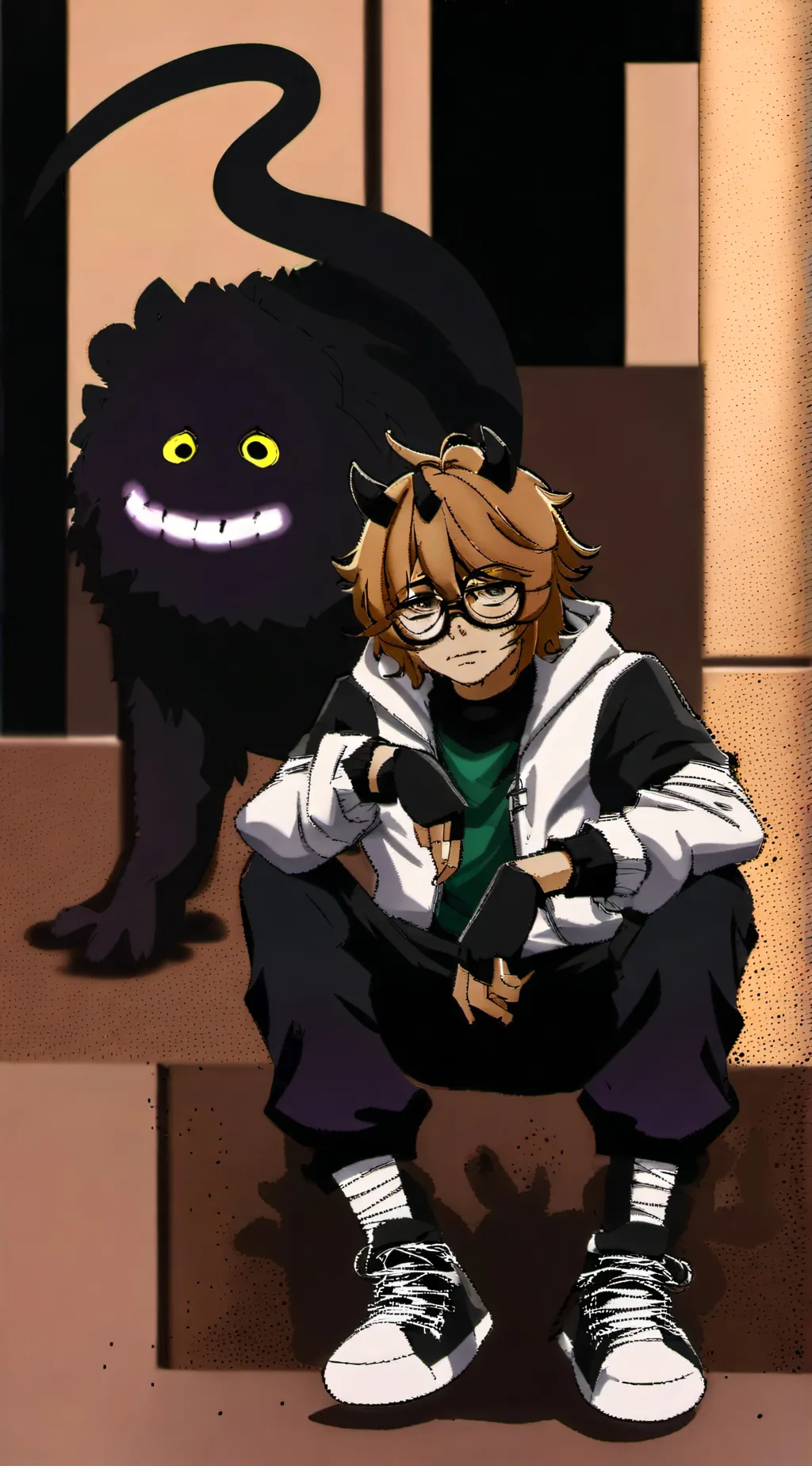 ai character: SP4RK background