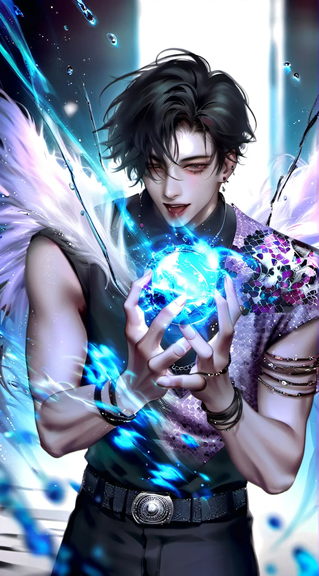 ai character: rafael  background