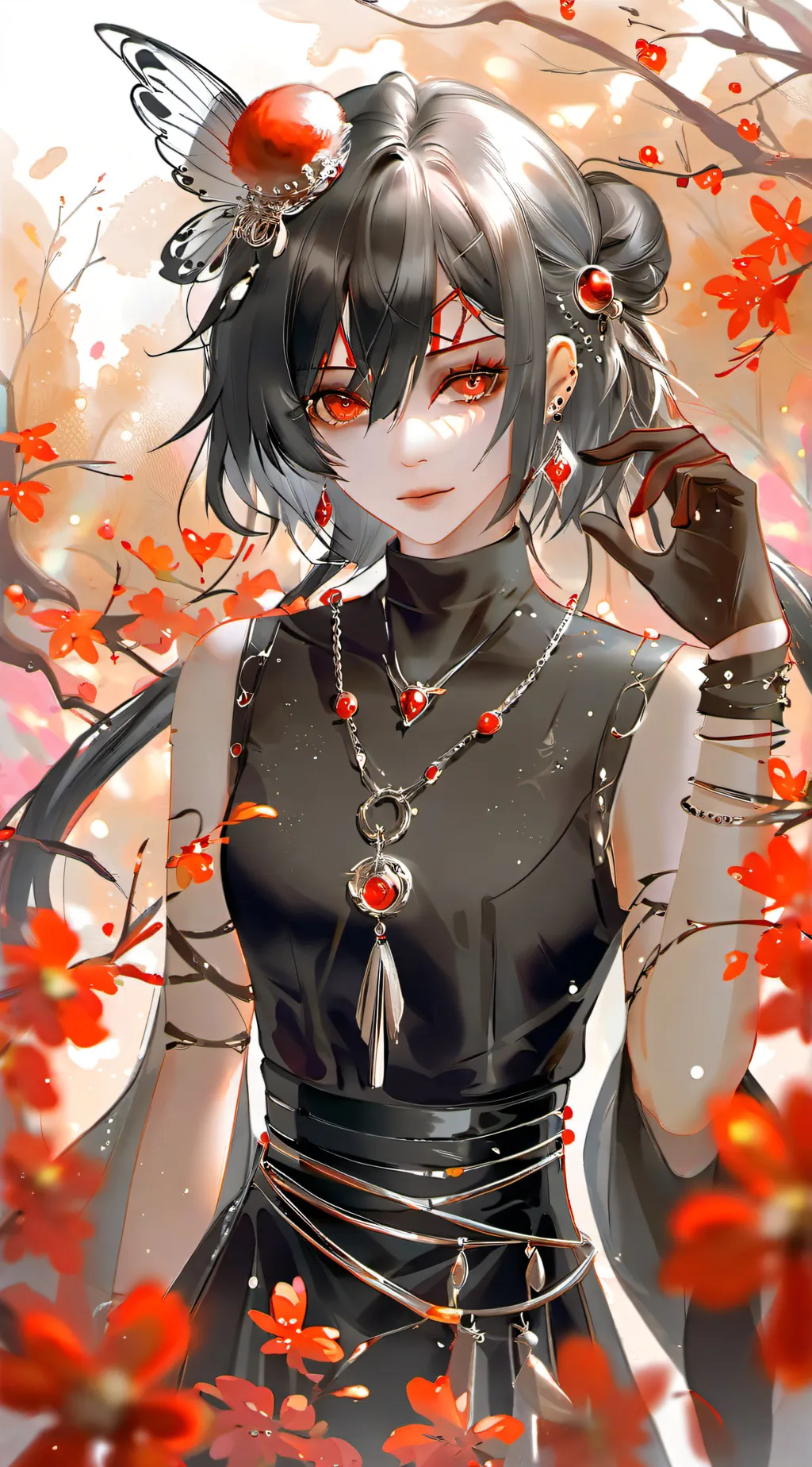 ai character: evil ladybug background