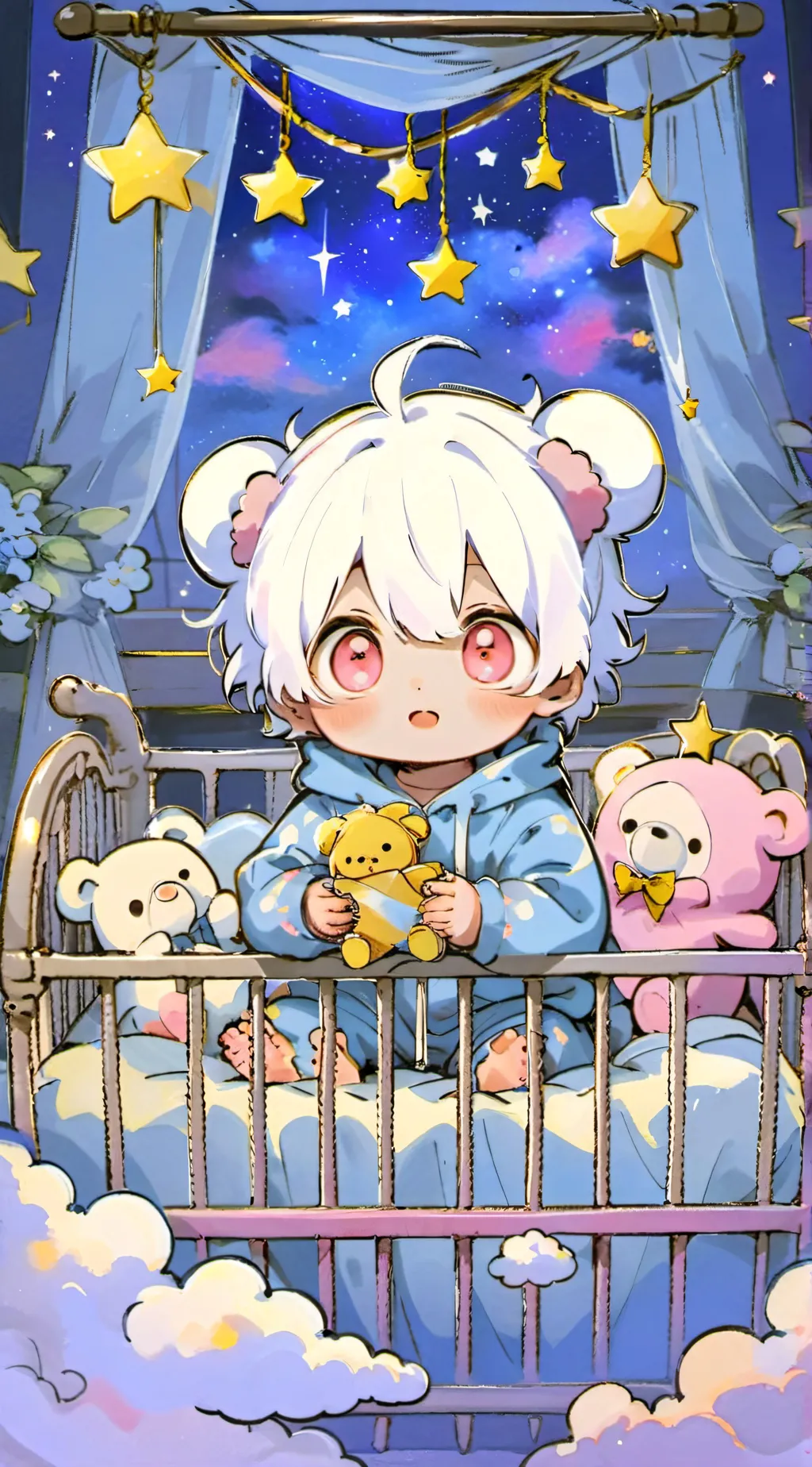 ai character: Baby background