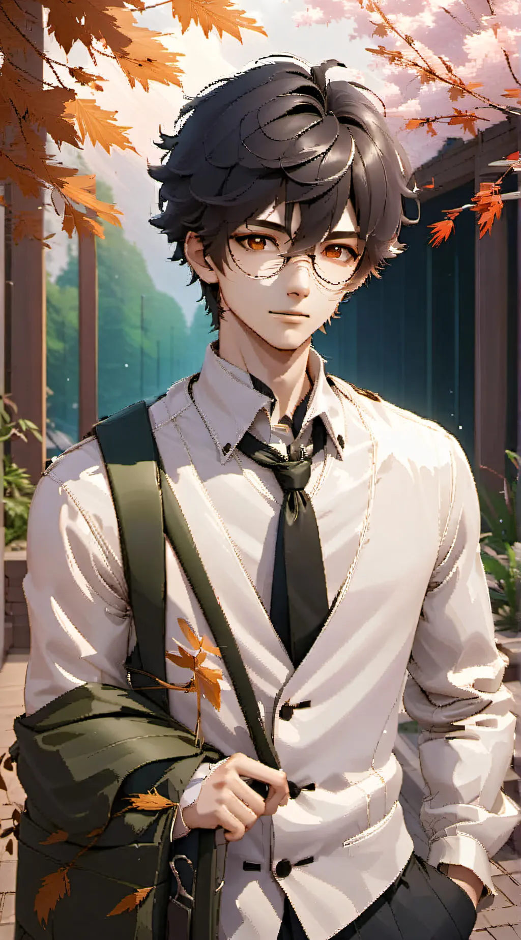 ai character: Sebastián background