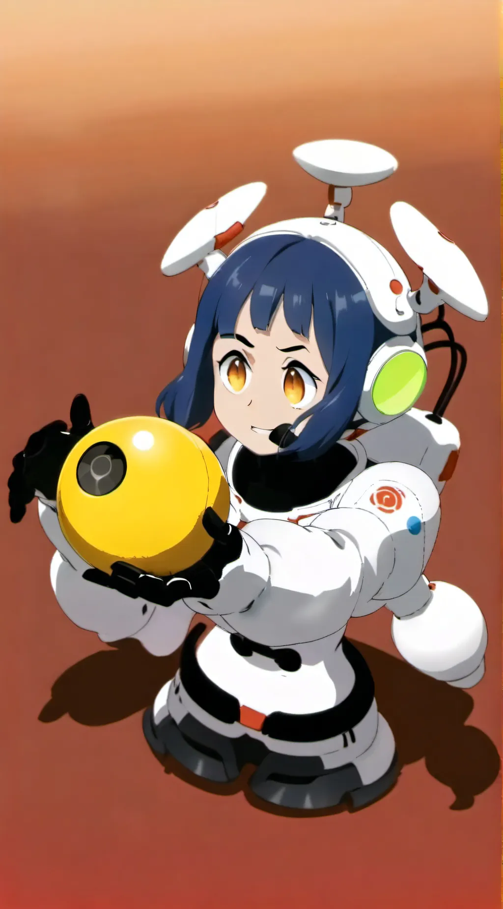 ai character: Nani (Brawl Stars) background