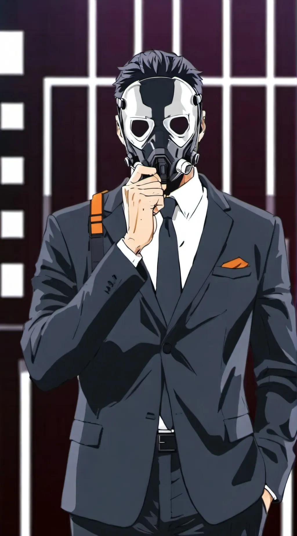 ai character: ALL FOR ONE background