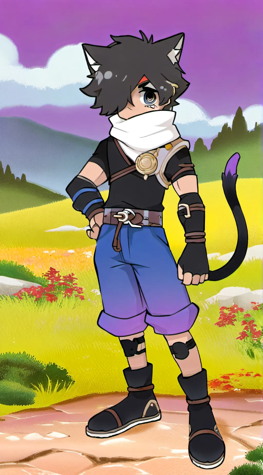 ai character: Evan background