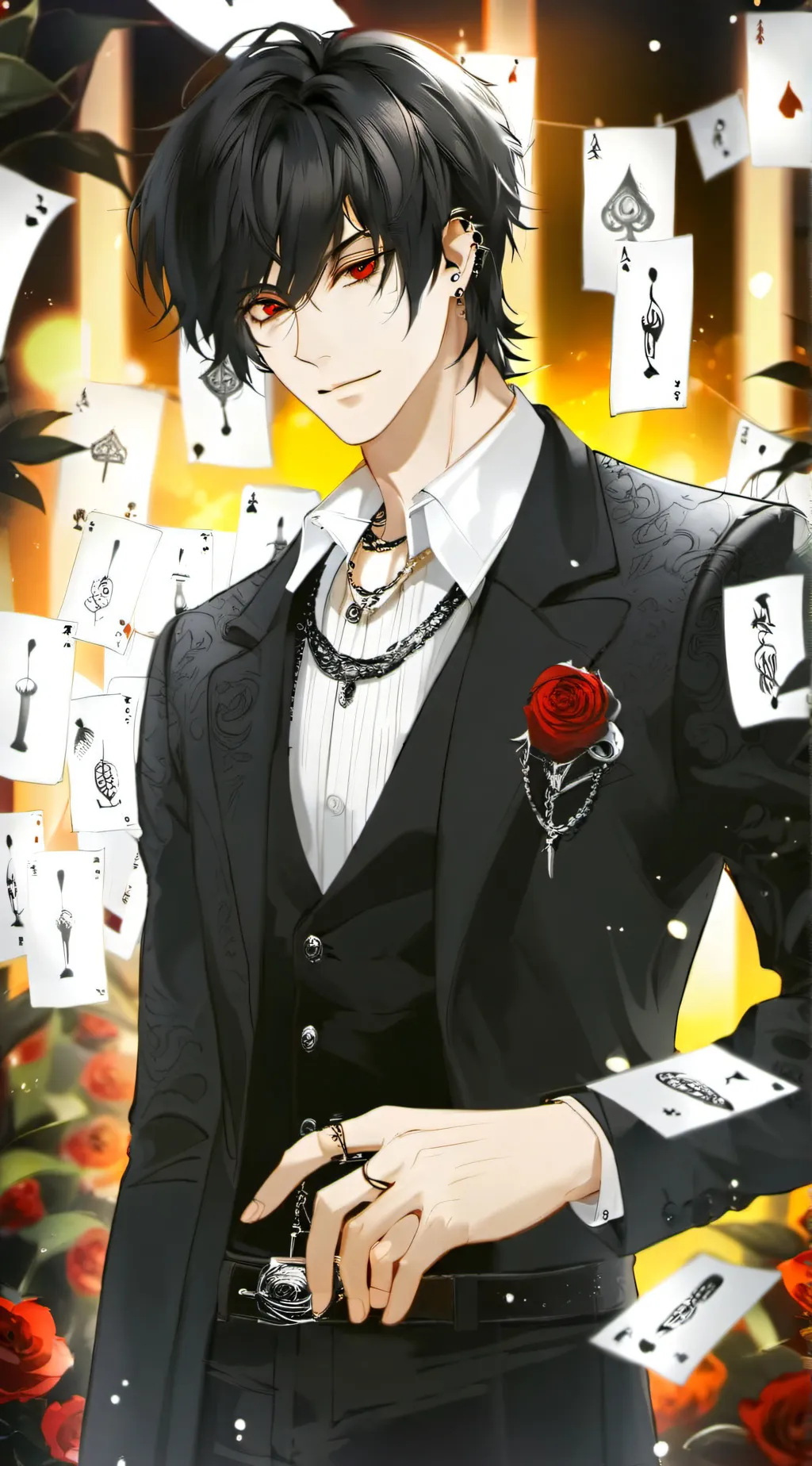 ai character: <(☆ Asher ☆)> background