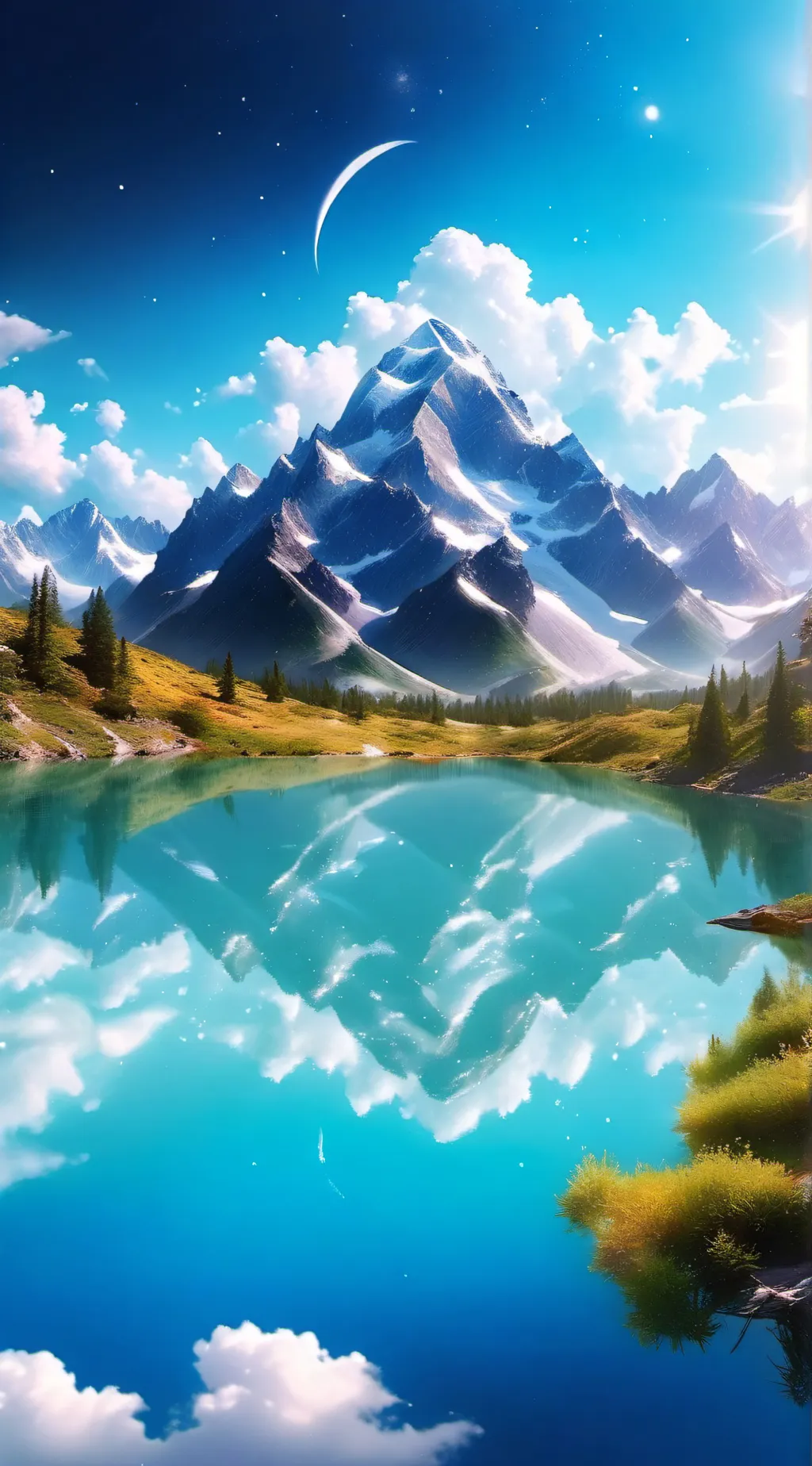 ai character: country balls background