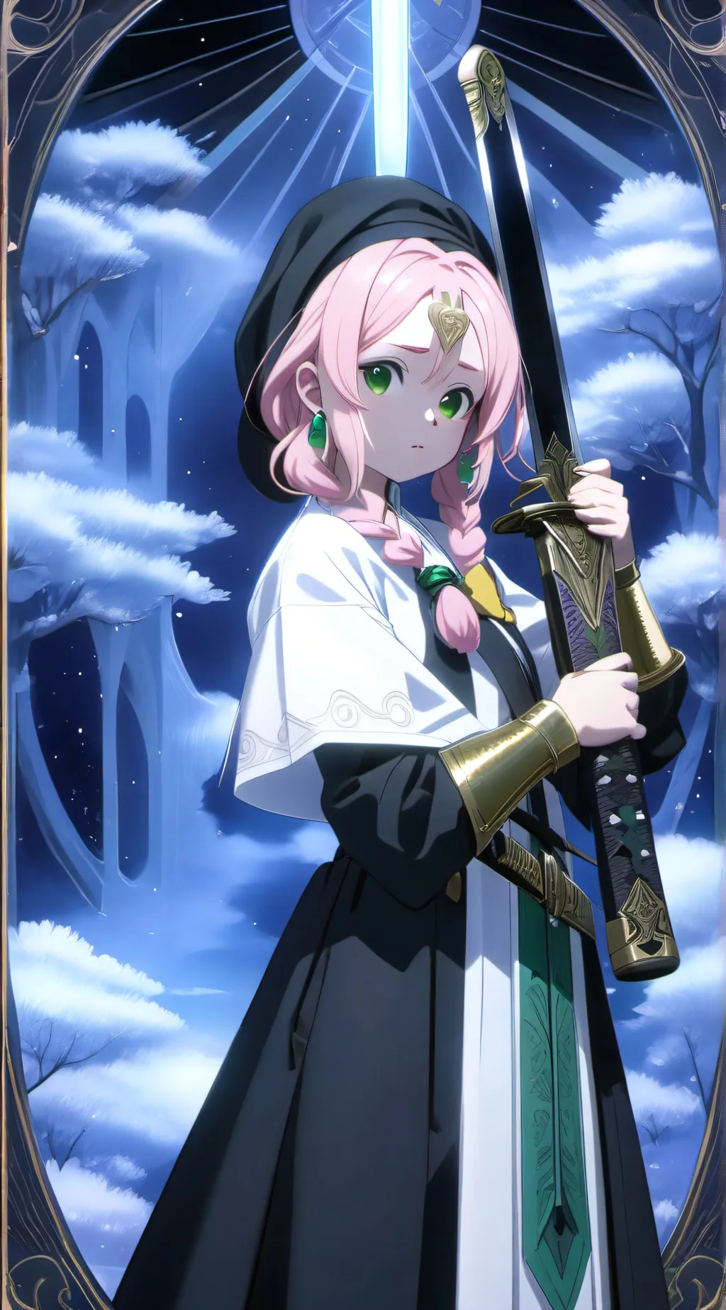 ai character: mitsuri *yandere* background