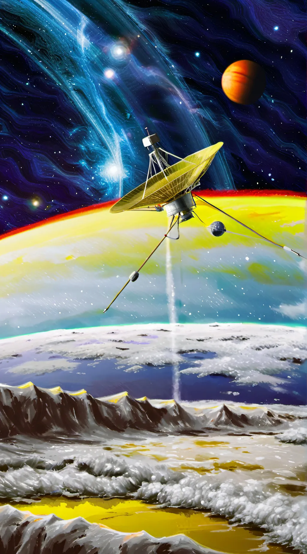 ai character: Voyager 3 background