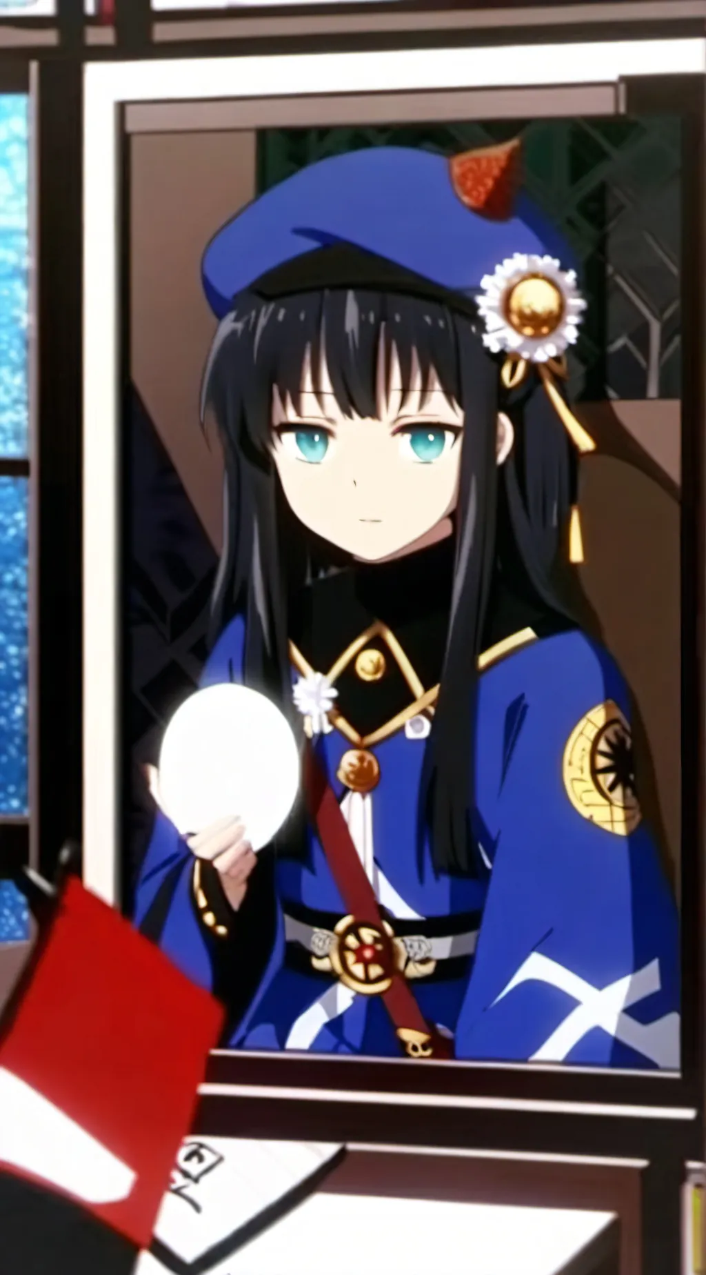 ai character: Sanegiyuu & genmui background