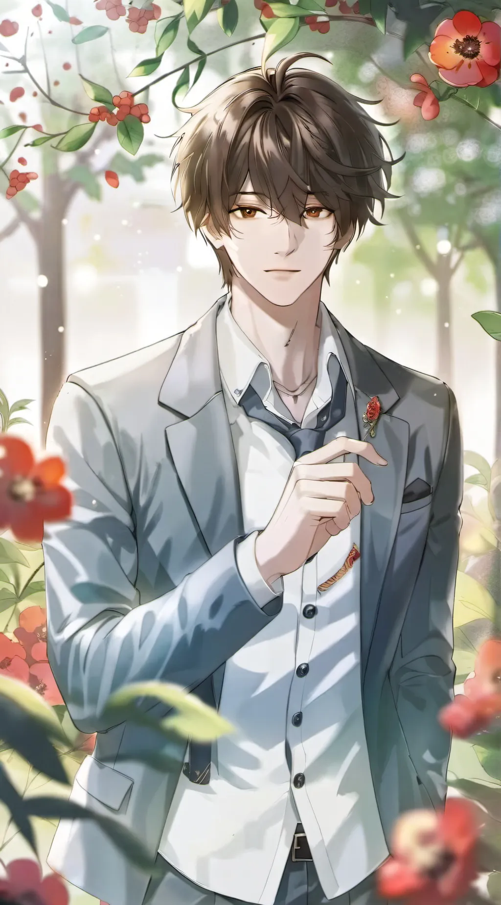 ai character: Archie  background