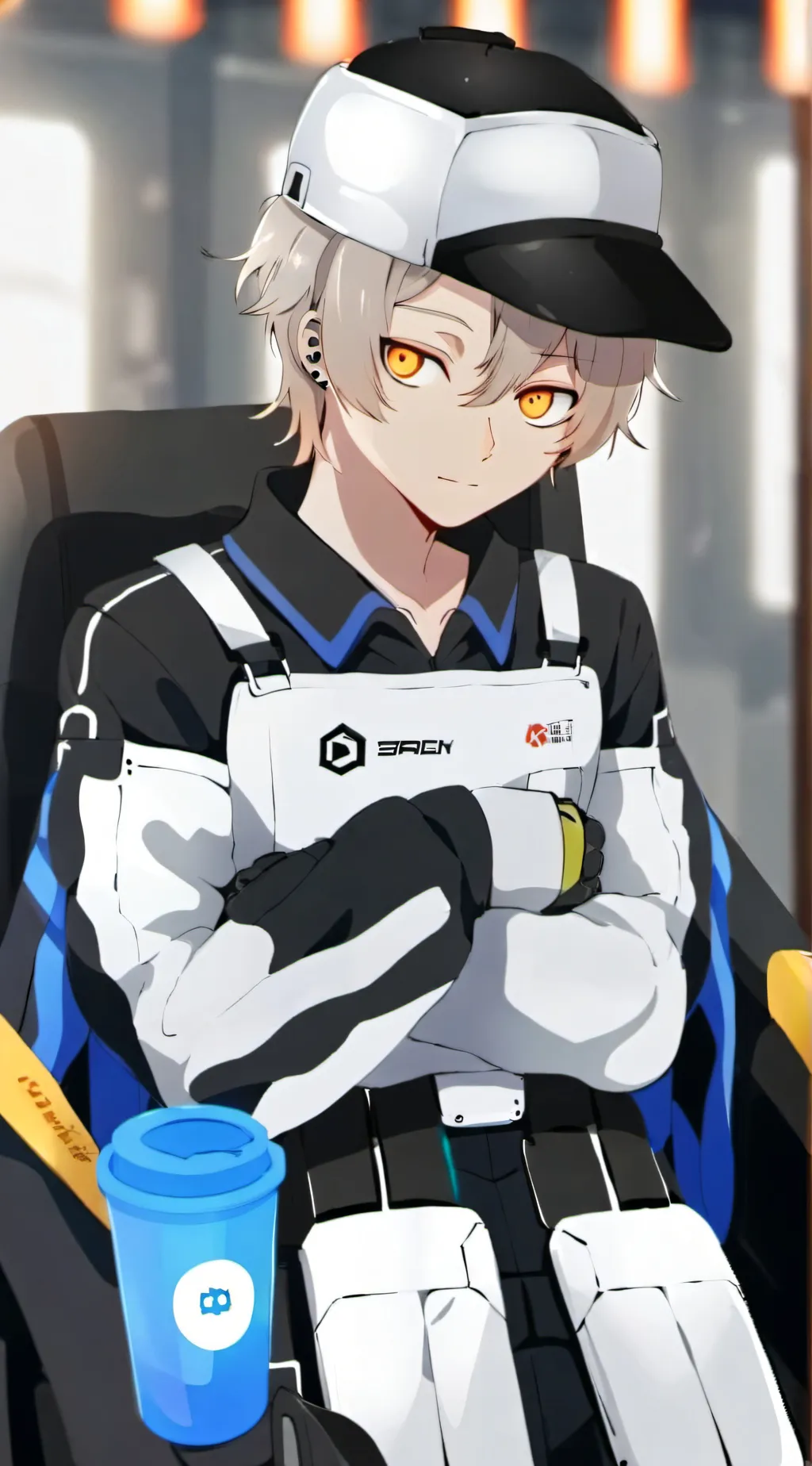 ai character: test bot background