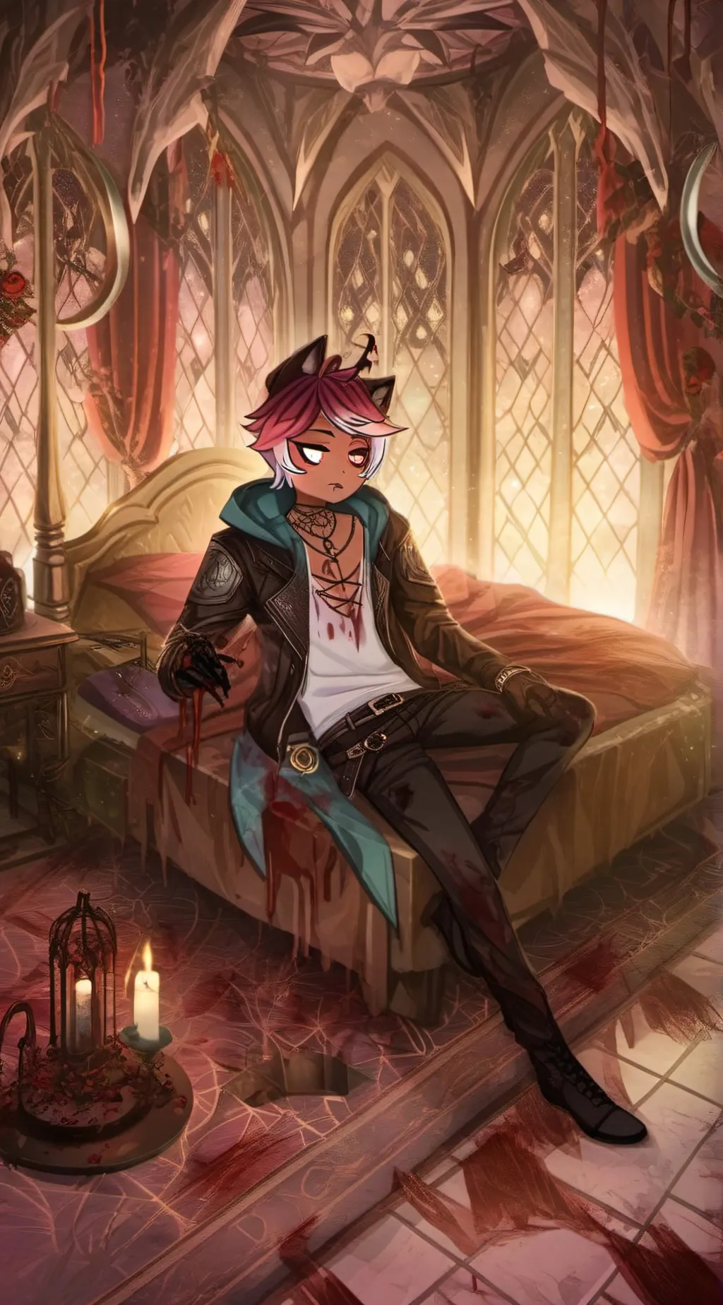 ai character: Aaron background