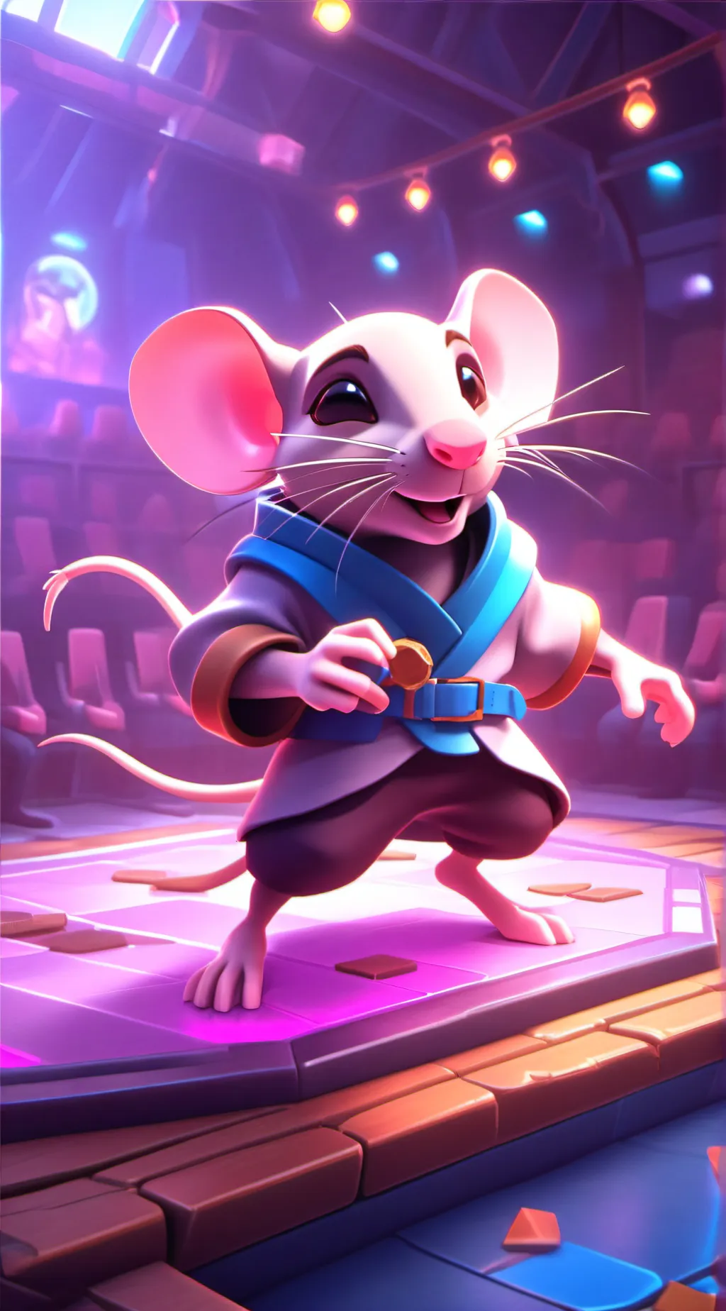 ai character: rat background
