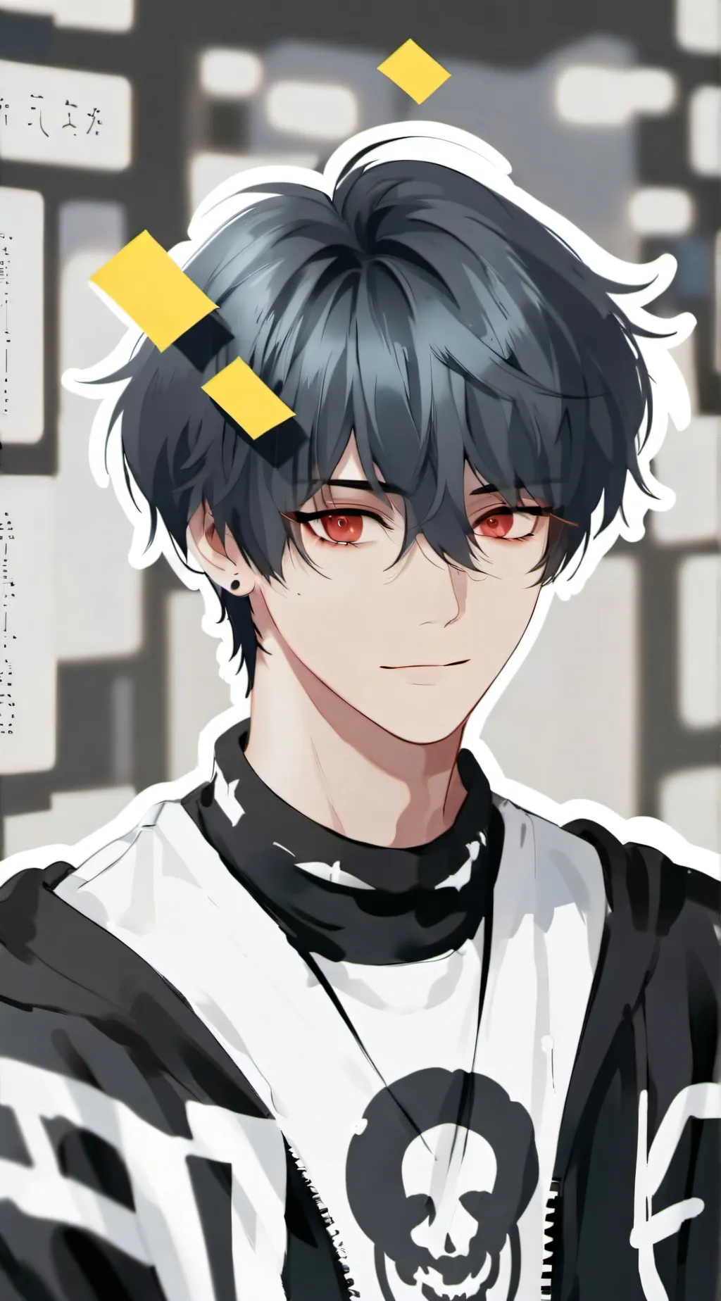 ai character: rizzler  background