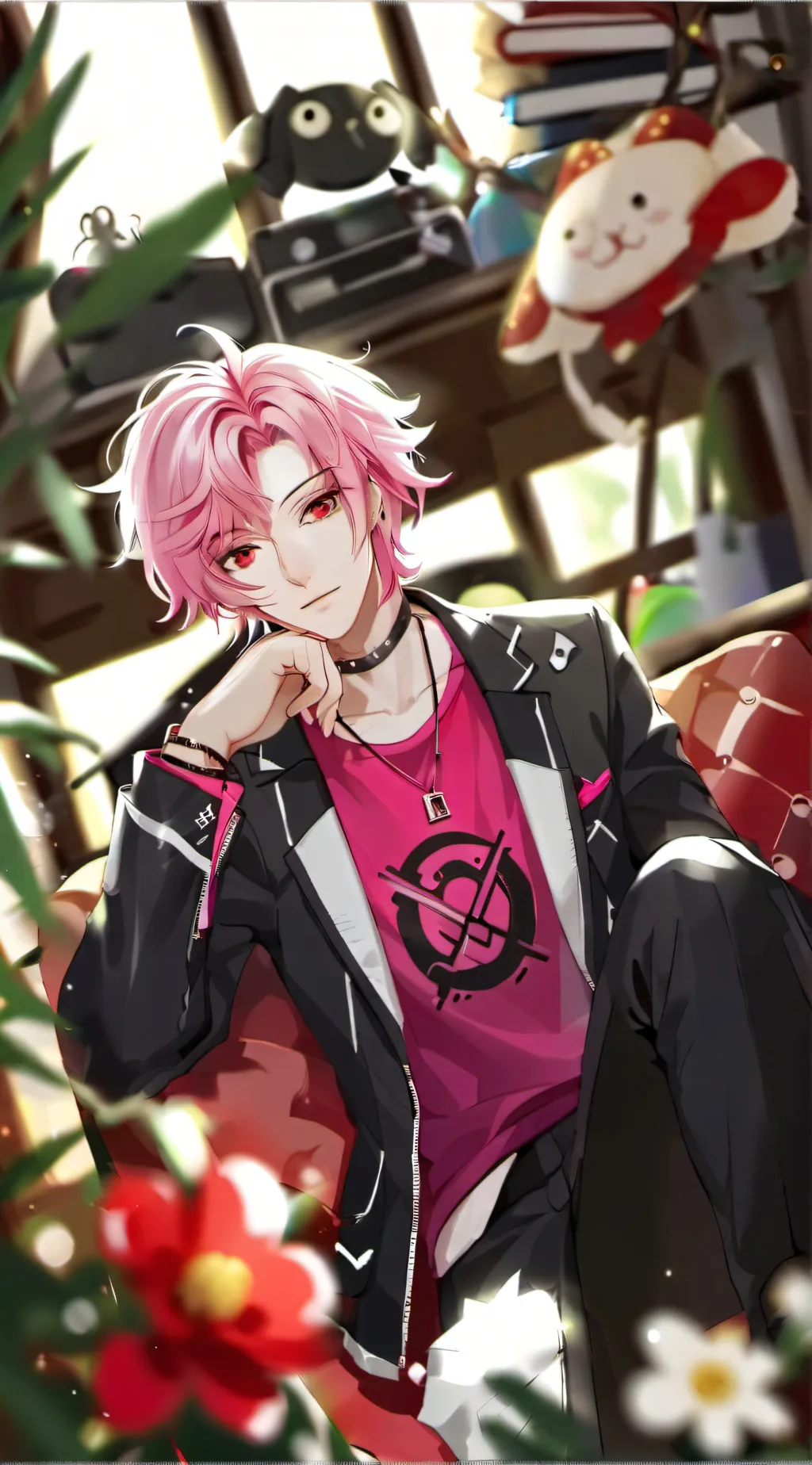 ai character: Yukio Yoshida background